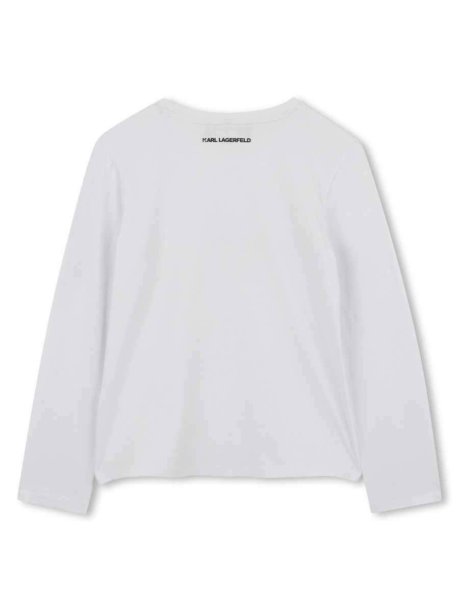 T-SHIRT WITH LOGO Z30938K10P (KARL LAGERFELD / Tシャツ・カットソー ) | KARL LAGERFELD (カール・ラガーフェルド)(1)