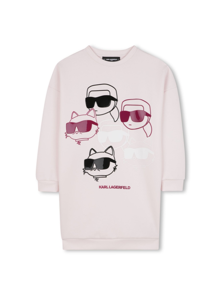 DRESS WITH LOGO Z30616K47P (KARL LAGERFELD / ワンピース・ドレス・オールインワン ) | KARL LAGERFELD (カール・ラガーフェルド)