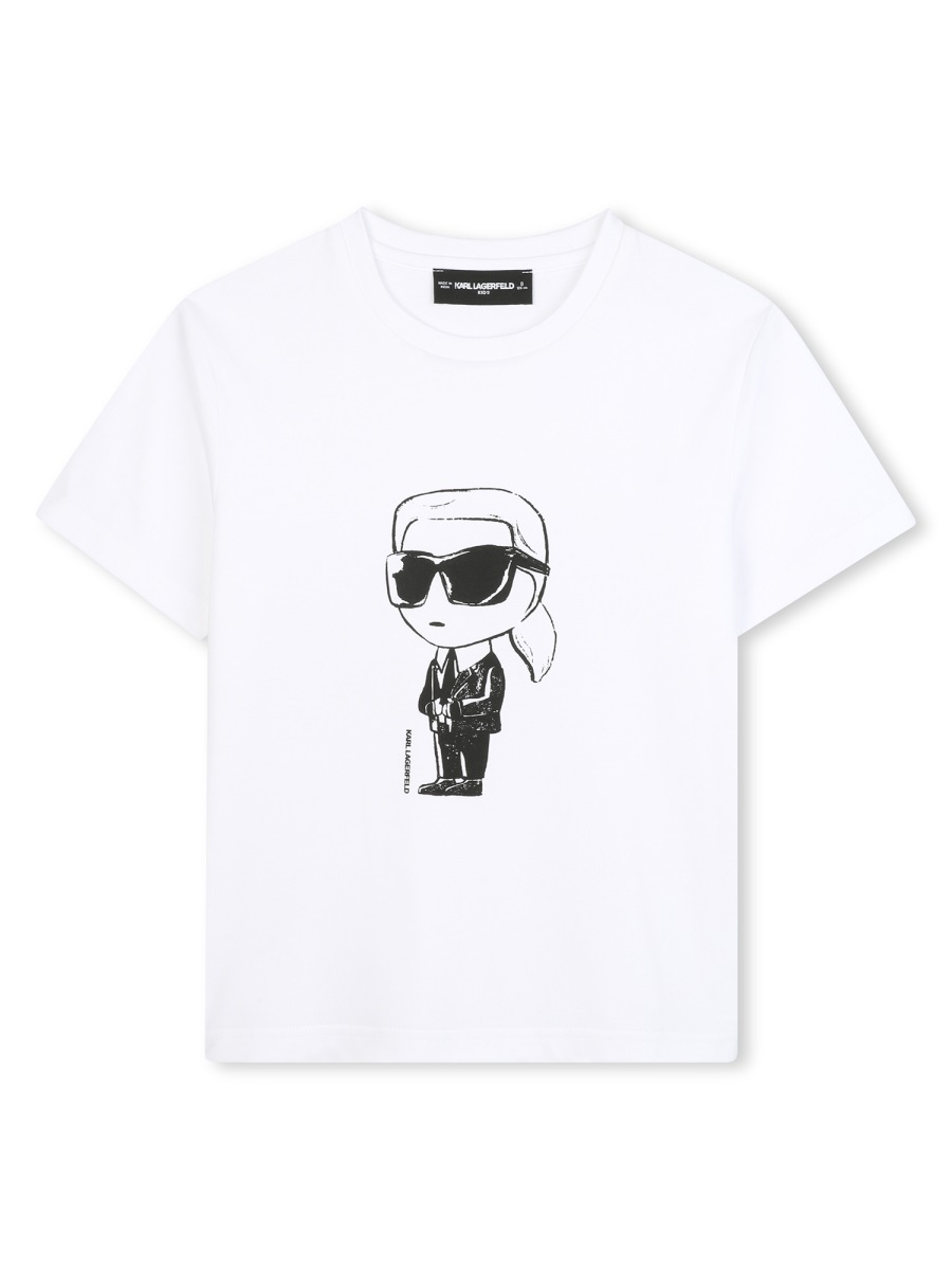 T-SHIRT WITH LOGO Z30957K10P (KARL LAGERFELD / Tシャツ・カットソー ) | KARL LAGERFELD (カール・ラガーフェルド)
