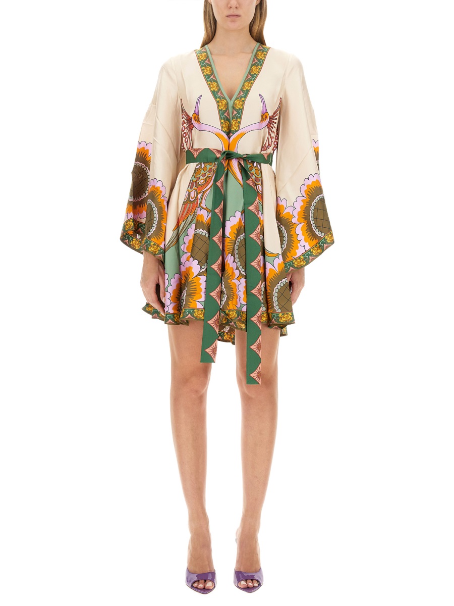 MAGNIFICENT MINI DRESS DRE0575SIL006LRT01 (La DoubleJ / ワンピース・ドレス・オールインワン ) | La DoubleJ (ラダブルジェイ)