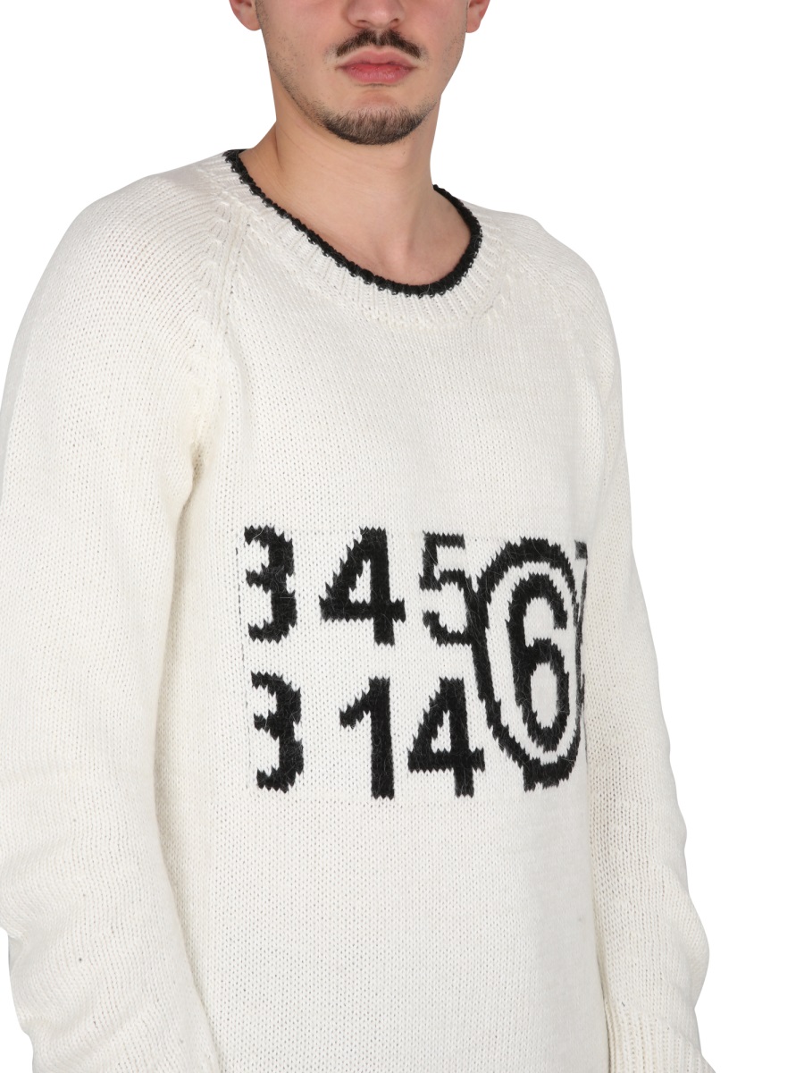 JERSEY WITH LOGO S52GP0148S18190002F (MM6 Maison Margiela / ニット・セーター・カーディガン ) | MM6 Maison Margiela (エムエムシックス)(3)