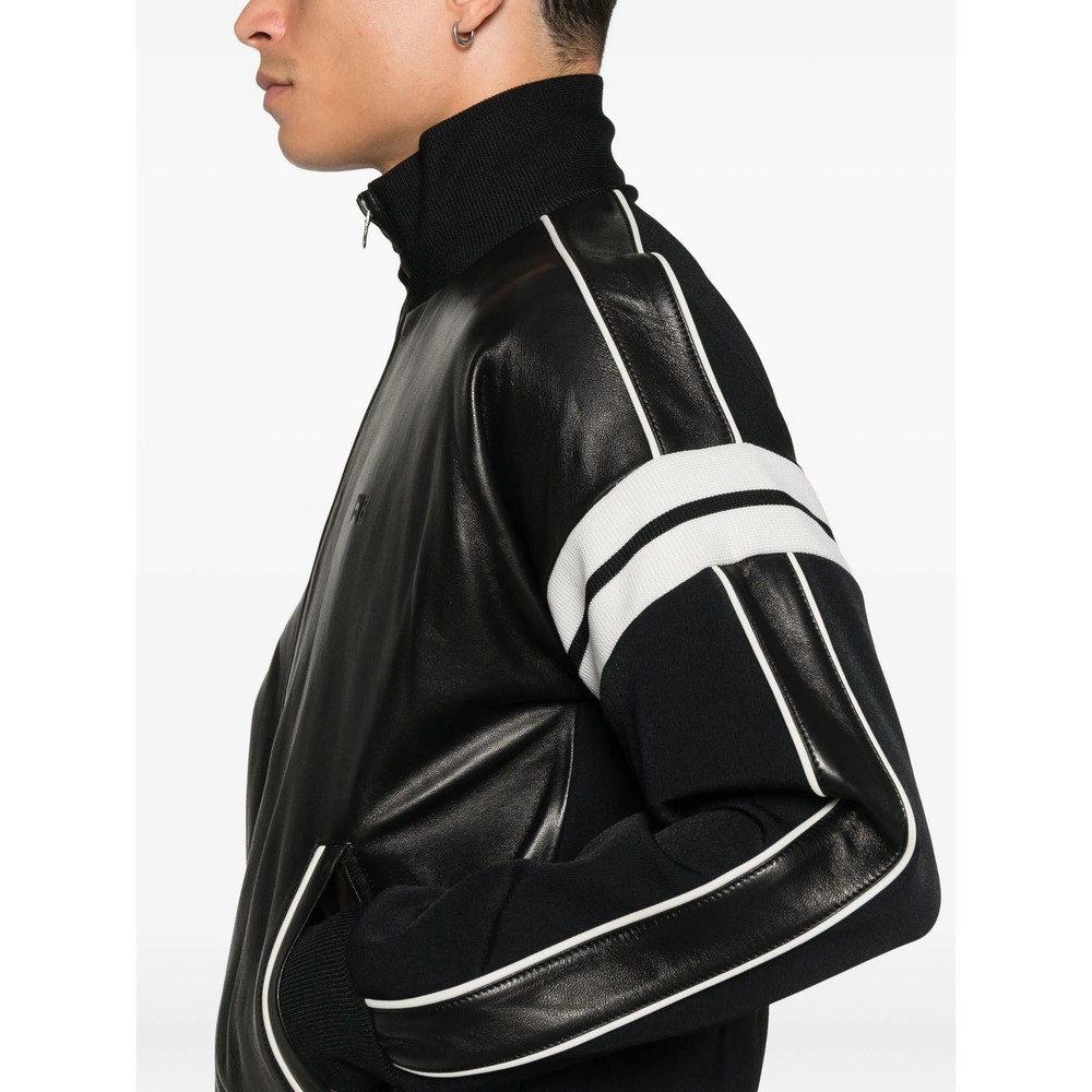 Leather Outerwear Wales Bonner MA25LE04LE02BLACK (Wales Bonner / カジュアルジャケット ) | Wales Bonner (ウェールズ ボナー)(3)