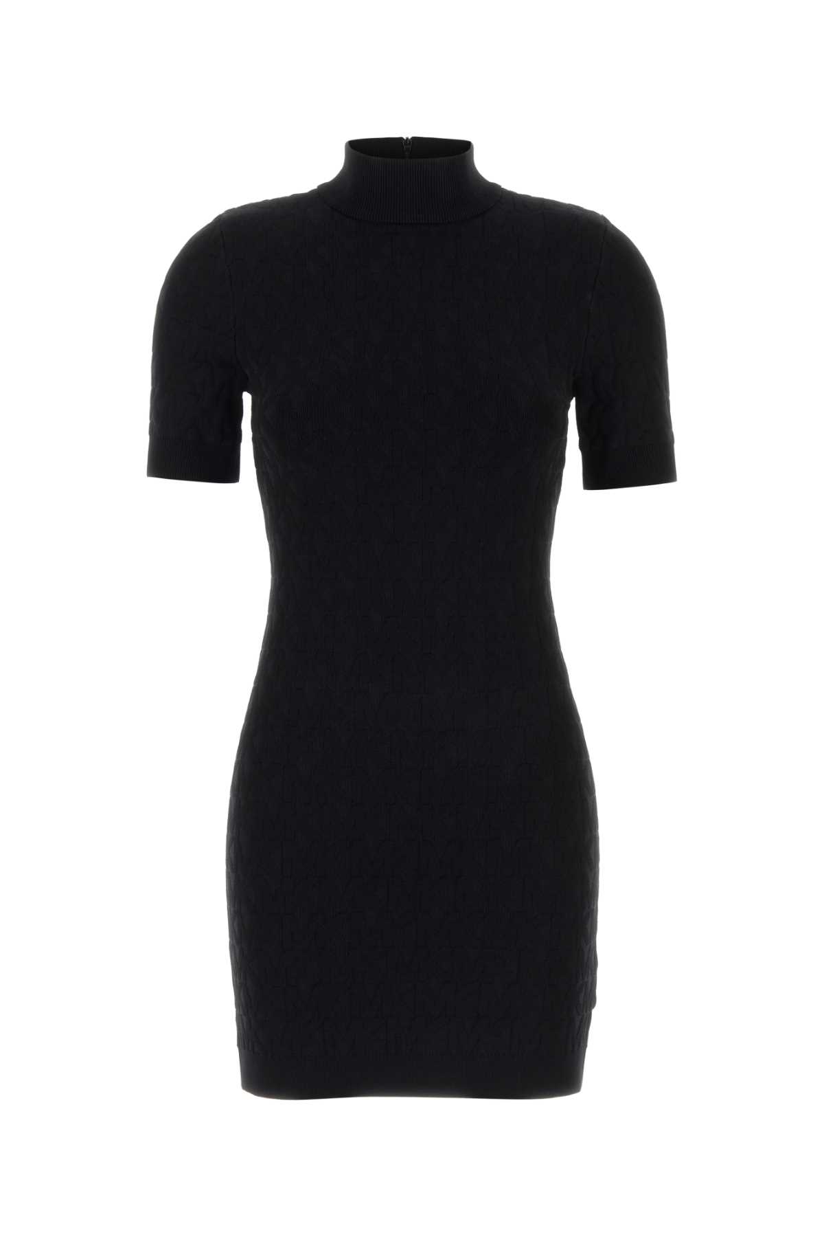 Black knit mini dress MF58393JWVBLACK (MICHAEL MICHAEL KORS / ワンピース・ドレス・オールインワン ) | MICHAEL MICHAEL KORS (マイケル・マイケル・コース)