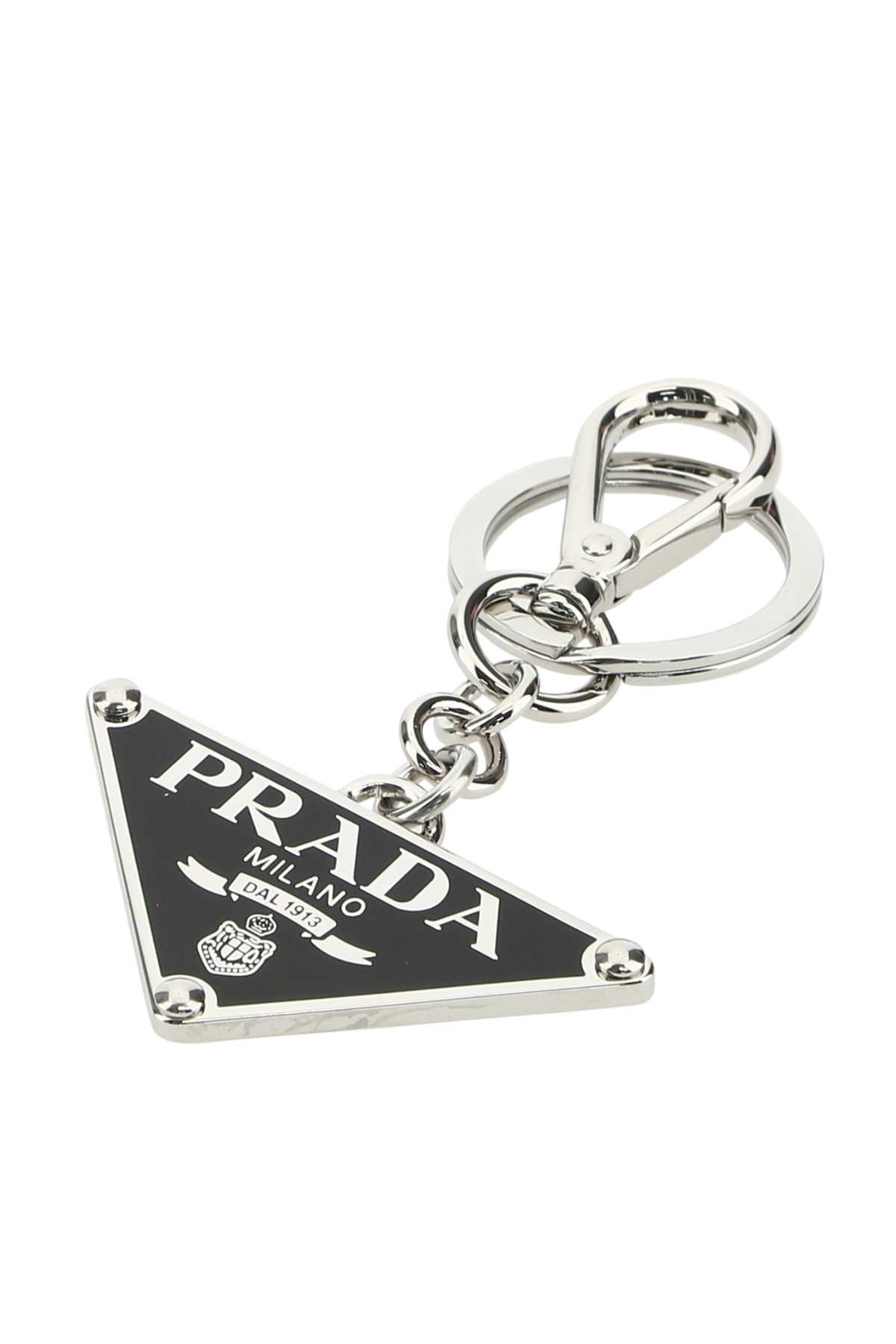 Black metal key ring 2PS05766AF0002 (Prada / キーリング・キーケース ) | Prada (プラダ)(2)