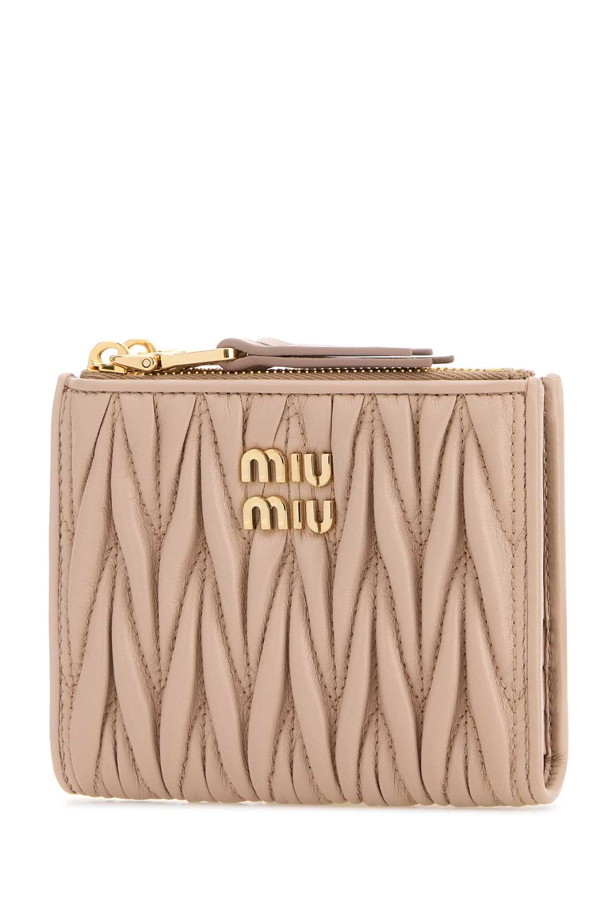 Powder pink leather wallet 5ML024AFPPF0236 (MIU MIU / 財布・カードケース ) | MIU MIU (ミュウミュウ)(1)