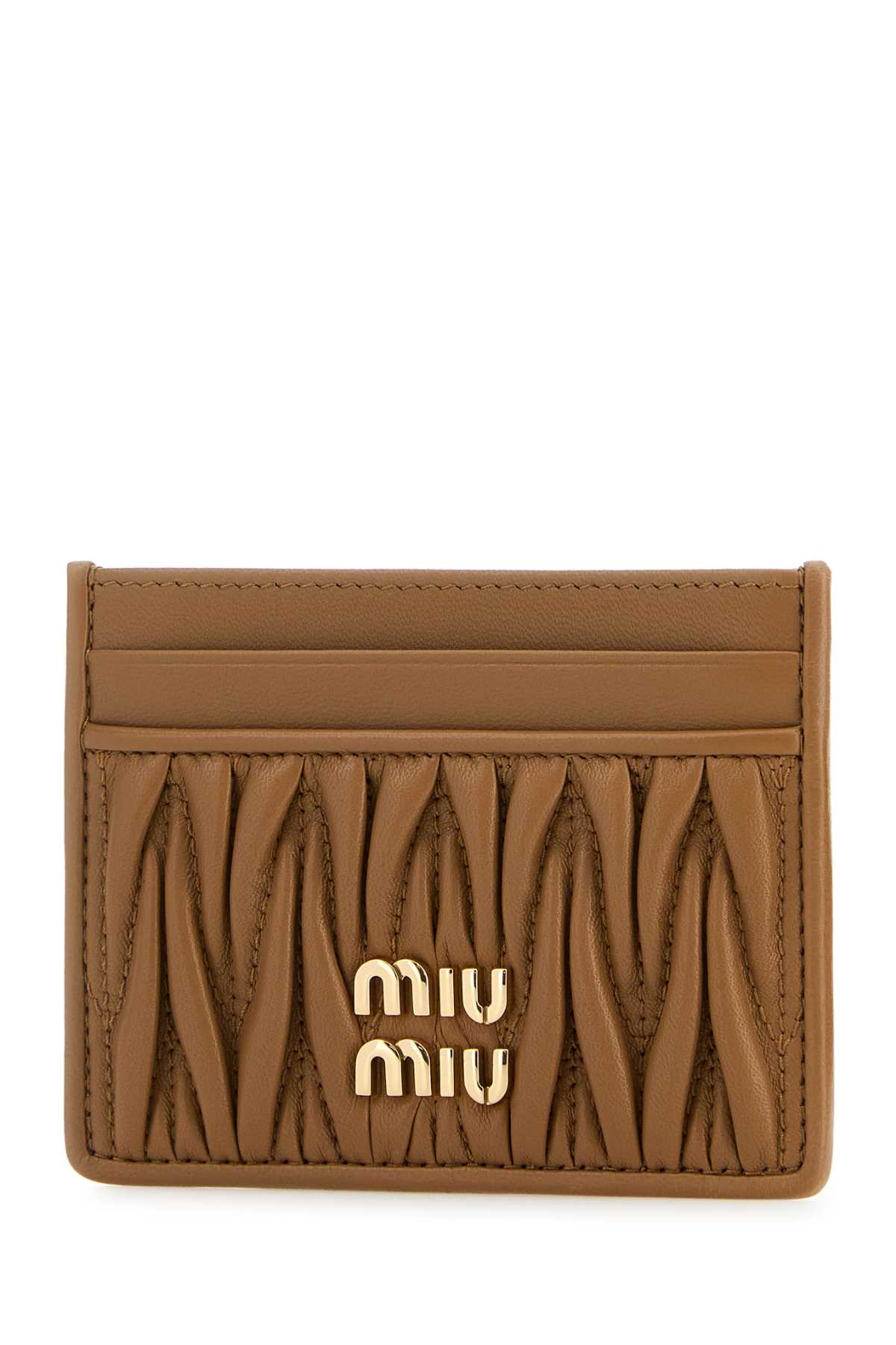 Camel leather card holder 5MC076AFPPF098L (MIU MIU / 財布・カードケース ) | MIU MIU (ミュウミュウ)(1)