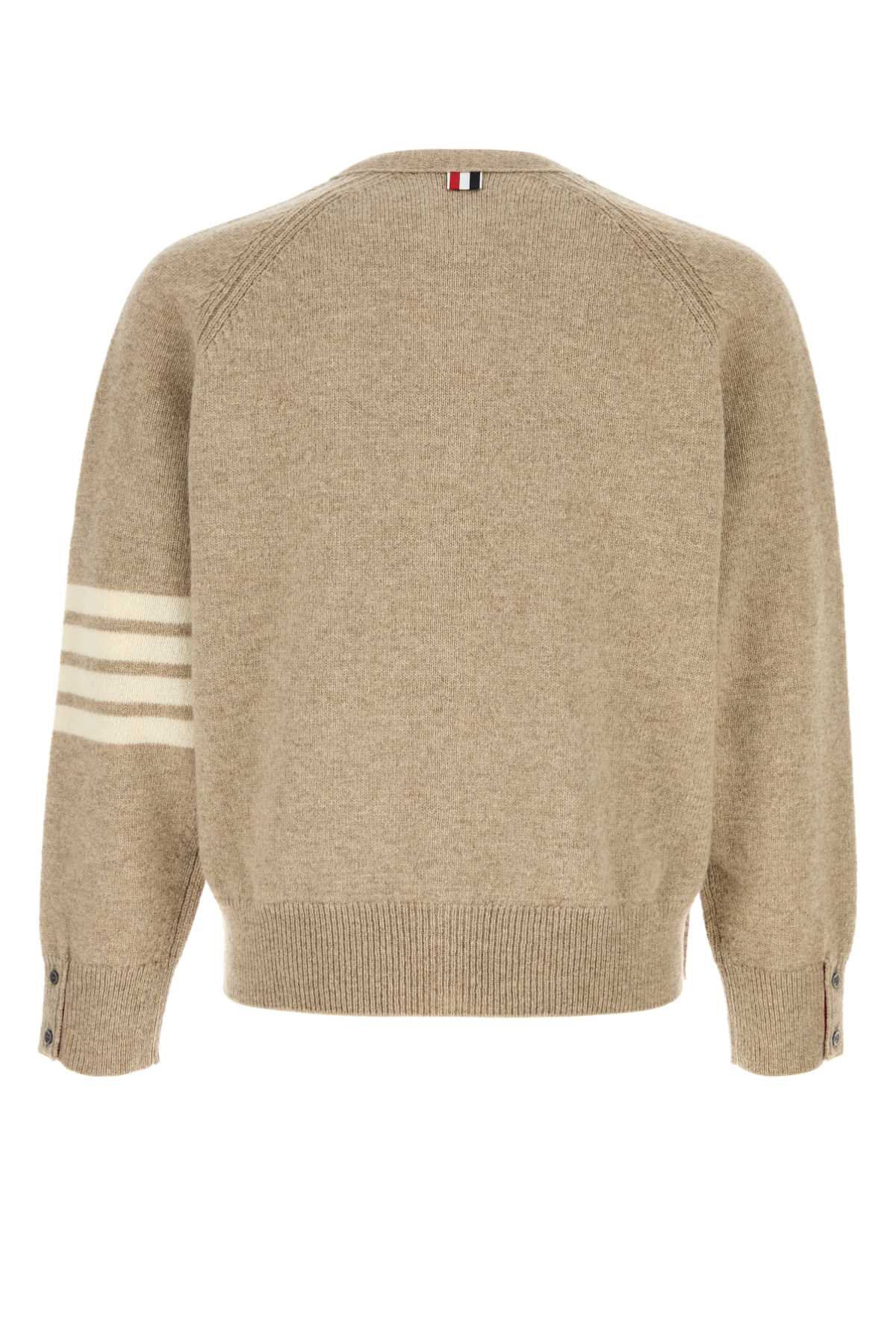 Cappuccino wool cardigan MKC613AY1026250 (Thom Browne / ニット・セーター・カーディガン ) | Thom Browne (トム・ブラウン)(1)