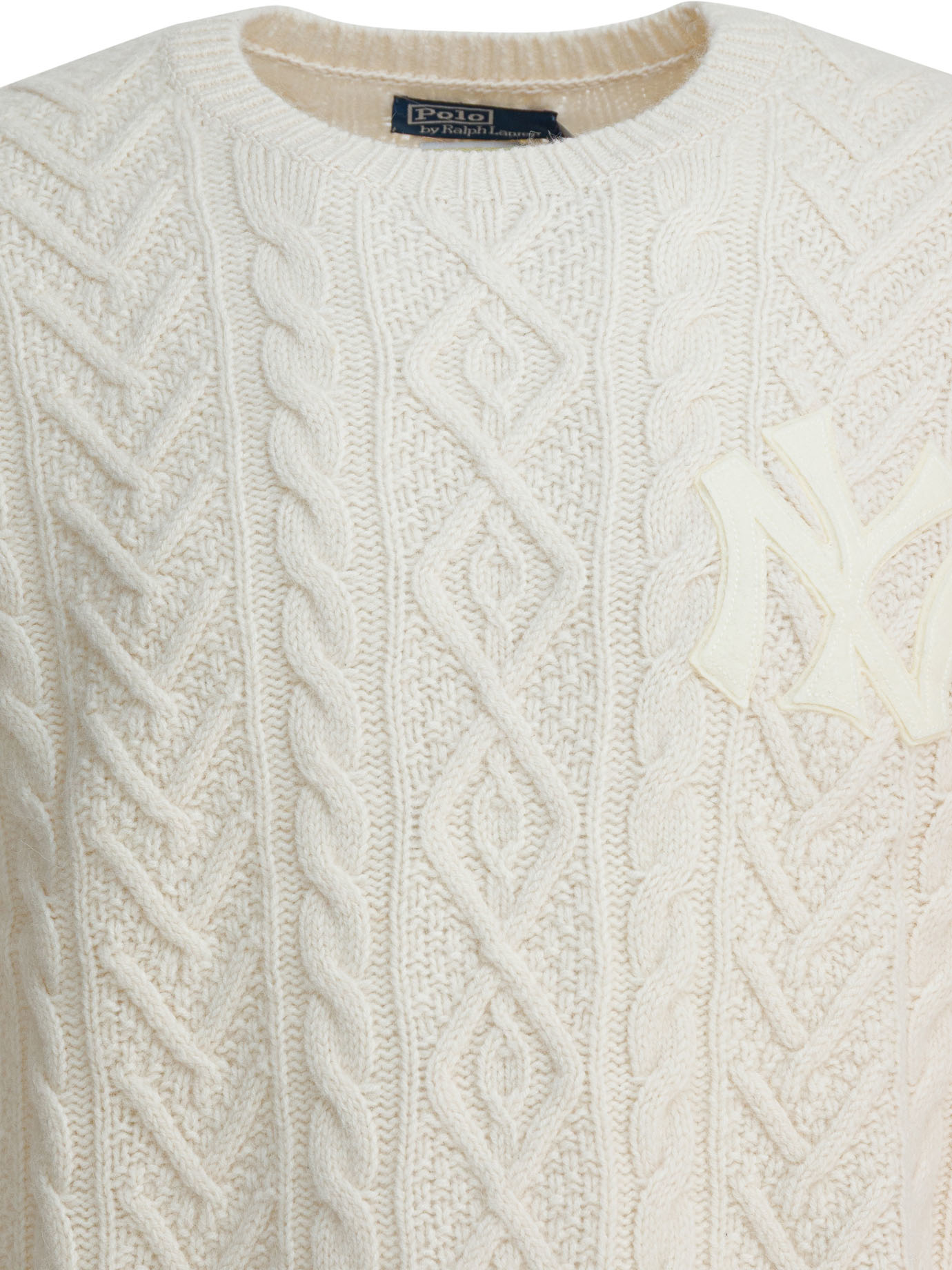 "New York Yankees™" wool and alpaca crewneck sweater 710982823001CREAM (Polo Ralph Lauren / ニット・セーター・カーディガン ) | Polo Ralph Lauren (ポロ ラルフ ローレン)(2)