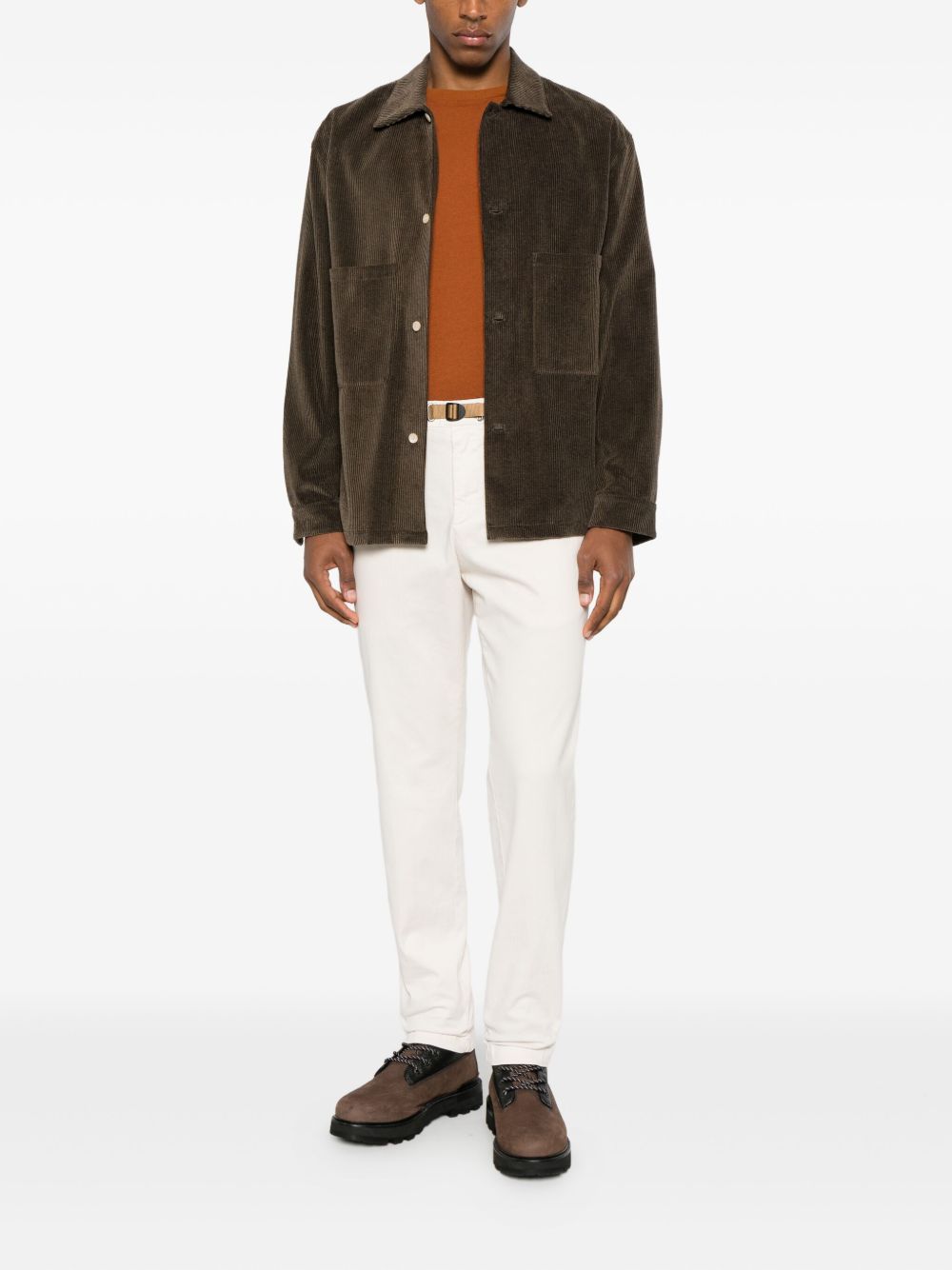 WHITE SAND Trousers Cream 25WSU660504 (WHITE SAND / パンツ ) | WHITE SAND (ホワイトサンド)(4)