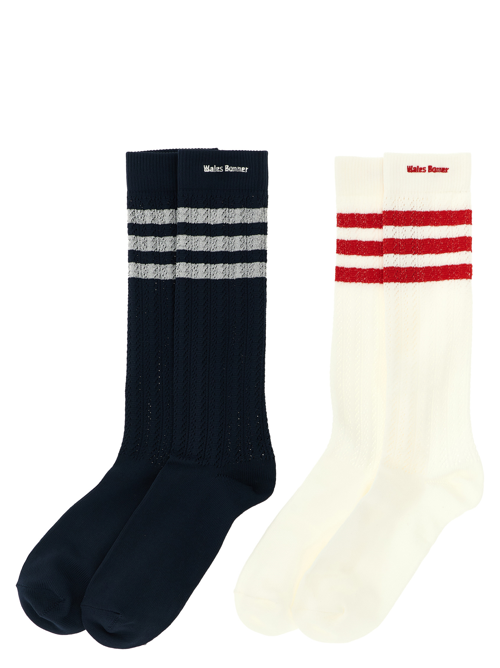 Adidas Originals by Wales Bonner '3S' socks set KB2324CWHITENBROWN (adidas Originals / アンダーウェア ) | adidas Originals (アディダス オリジナルス)(1)