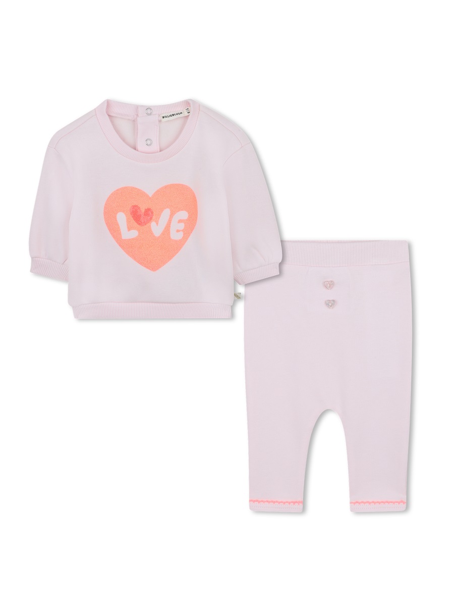SWEATSHIRT WITH PANTS SET U21446B450 (Billieblush / スウェット・フーディー ) | Billieblush (ビリーブラッシュ)