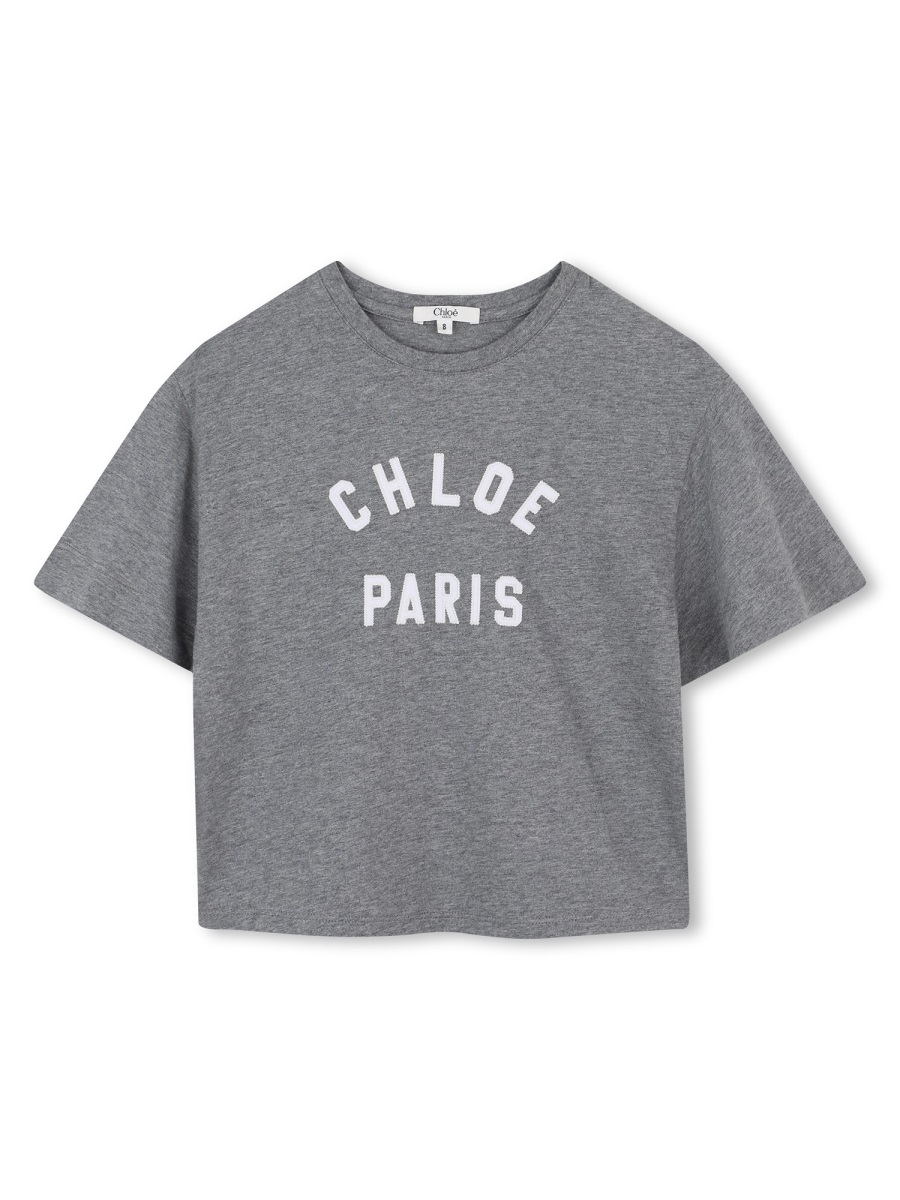 T-SHIRT WITH LOGO C20654KA46 (Chloé / Tシャツ・カットソー ) | Chloé (クロエ)