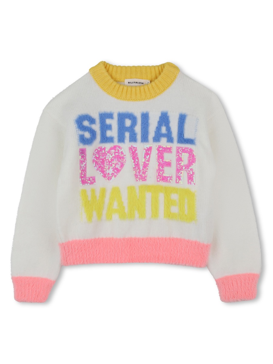PULL "SERIAL LOVER WANTED" U21386K121 (Billieblush / スウェット・フーディー ) | Billieblush (ビリーブラッシュ)