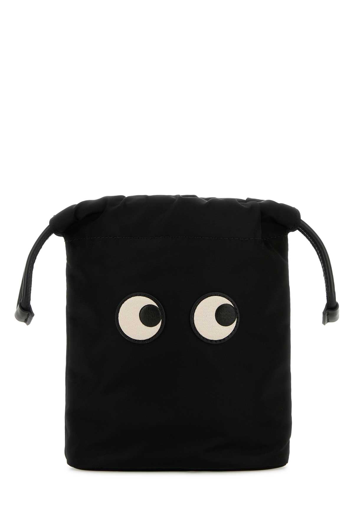 Black Econyl pouch 5050925193566BLACK (ANYA HINDMARCH / クラッチバッグ・ポーチ ) | ANYA HINDMARCH (アニヤ・ハインドマーチ)
