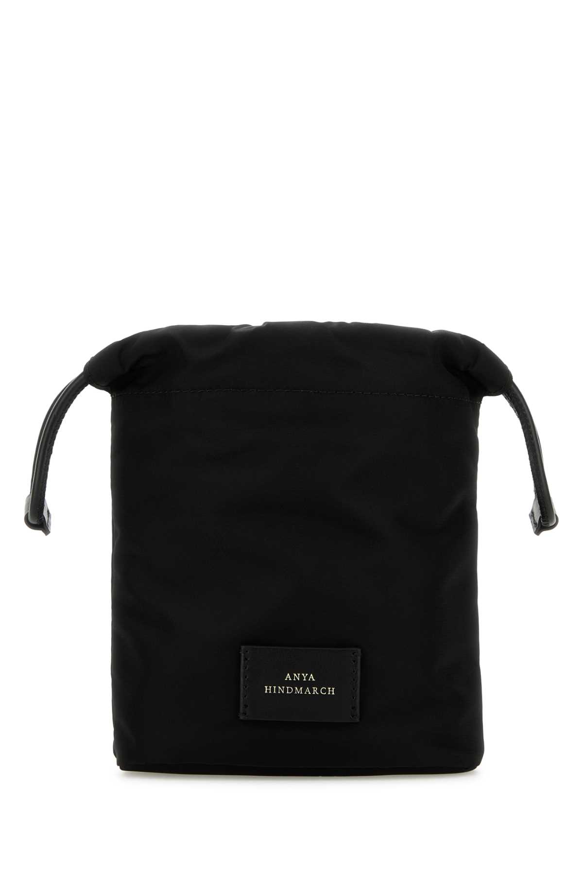 Black Econyl pouch 5050925193566BLACK (ANYA HINDMARCH / クラッチバッグ・ポーチ ) | ANYA HINDMARCH (アニヤ・ハインドマーチ)(2)