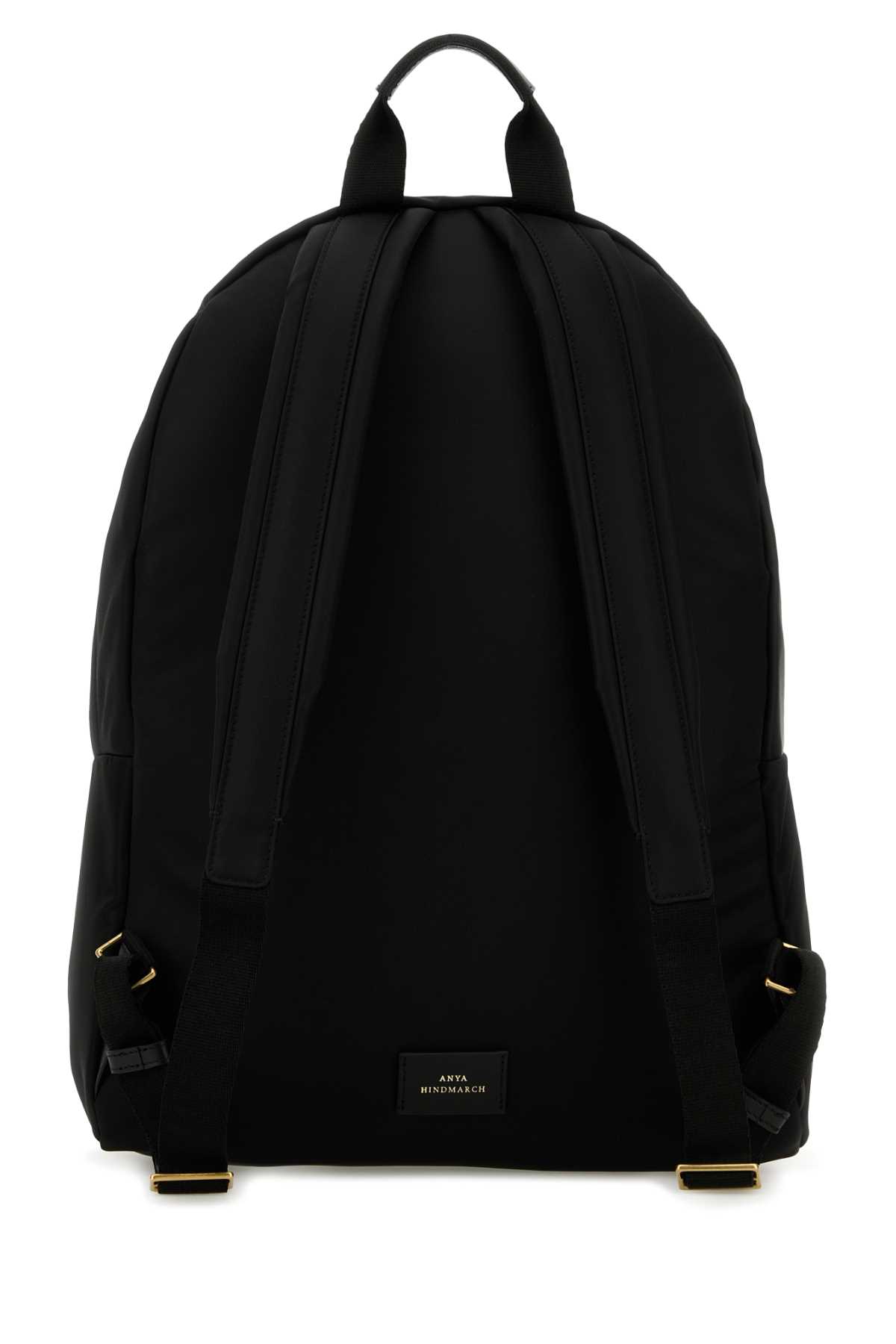 Black nylon backpack 5050925193528BLACK (ANYA HINDMARCH / バックパック ) | ANYA HINDMARCH (アニヤ・ハインドマーチ)(2)