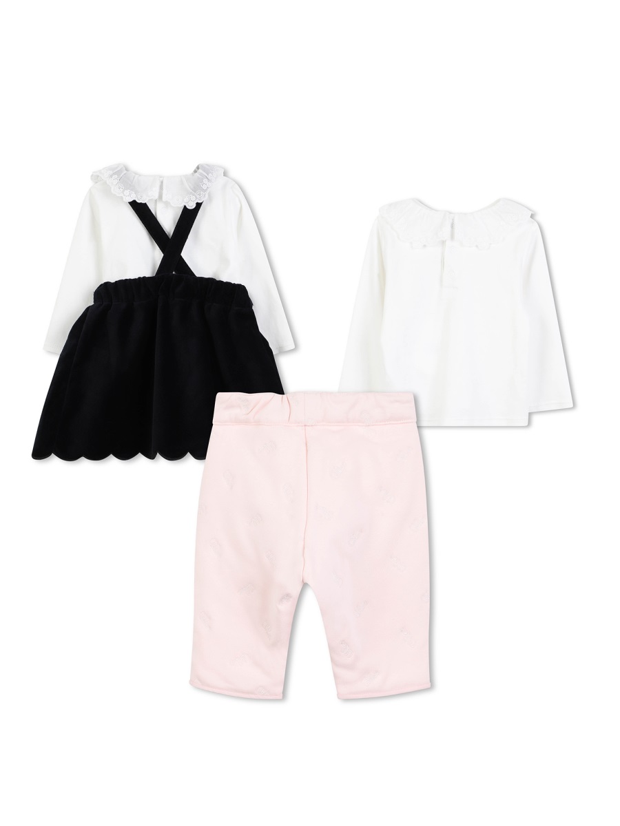 DRESS SET WITH T-SHIRT C20716BN68 (Chloé / ワンピース・ドレス・オールインワン ) | Chloé (クロエ)(1)
