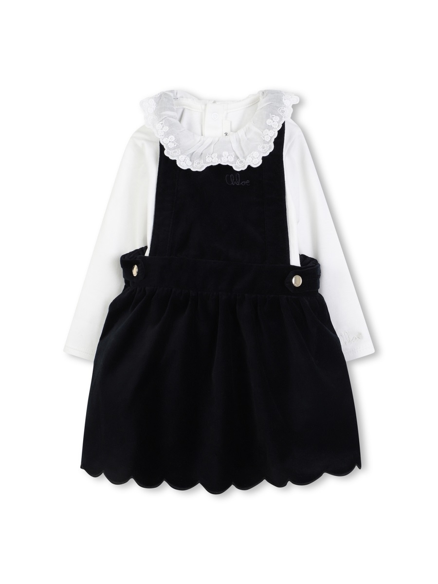 DRESS SET WITH T-SHIRT C20716BN68 (Chloé / ワンピース・ドレス・オールインワン ) | Chloé (クロエ)(2)