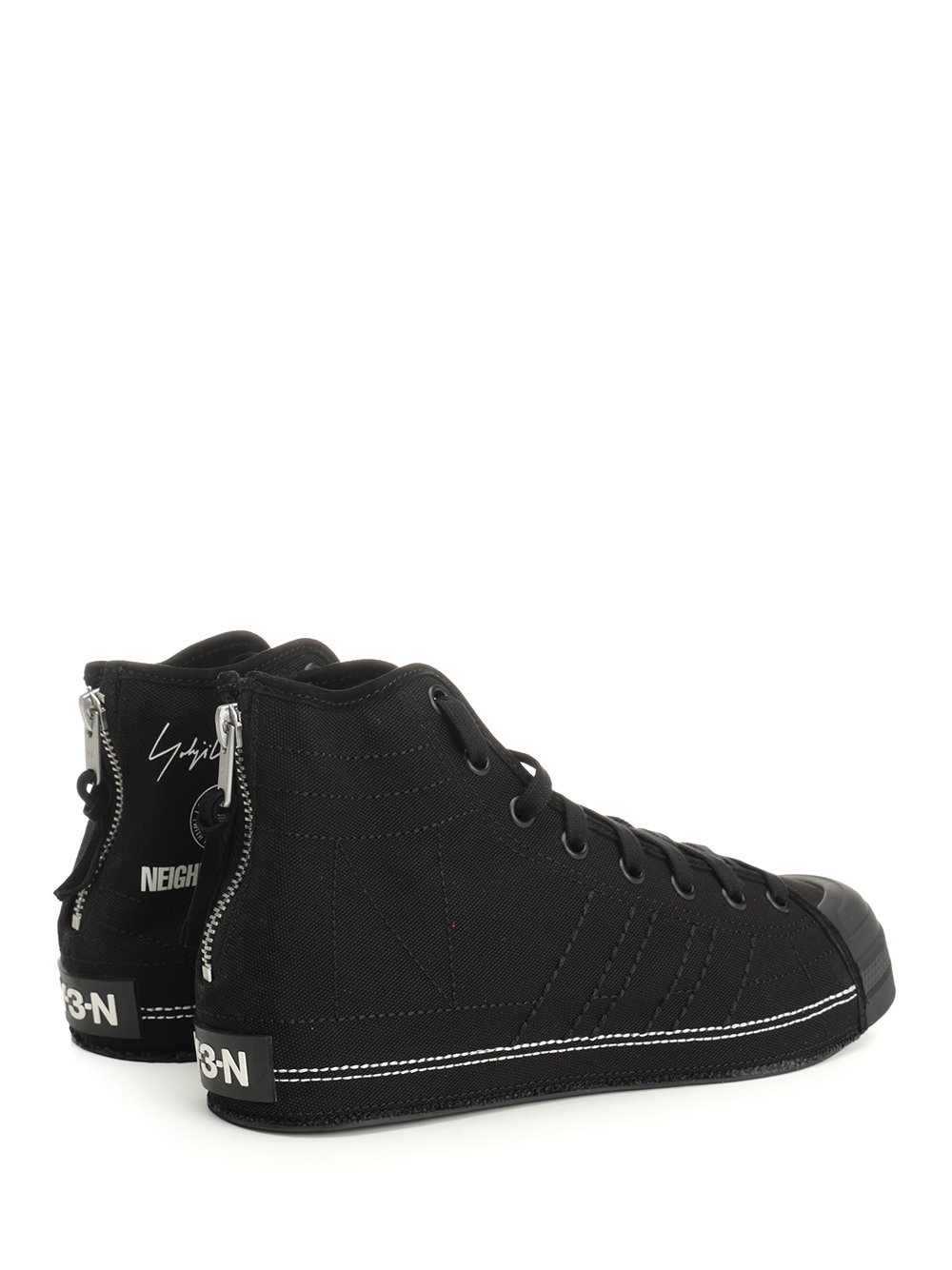 "Y-3-N Nizza Hi" sneaker JP6454BLACKBLACKOWHIT (Y-3 / スニーカー ) | Y-3 (ワイスリー)(2)