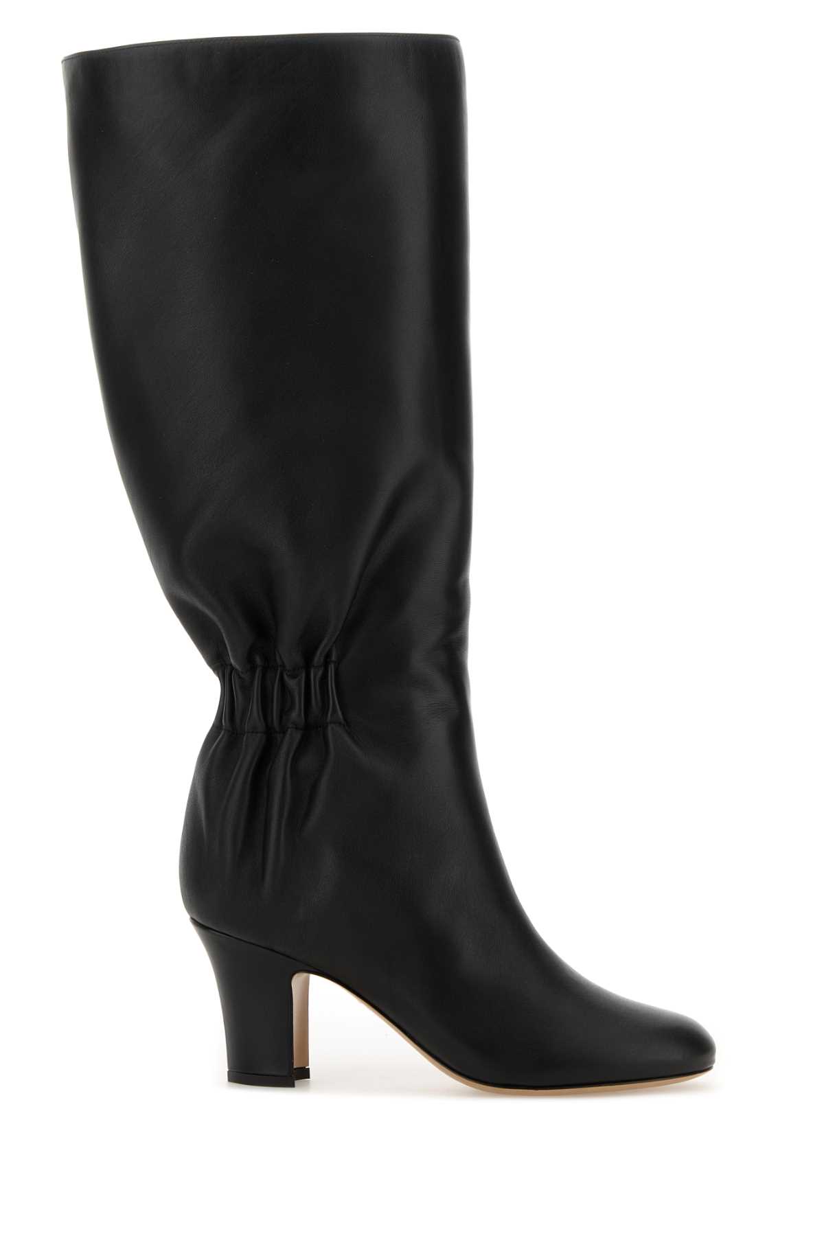 Black leather Jannette 70 boots 01K643786902NERONERONERO (FERRAGAMO / ブーツ ) | FERRAGAMO (フェラガモ)