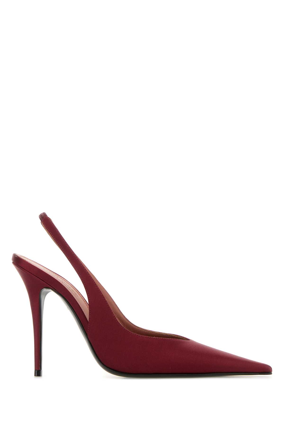 Red satin Anok pumps ANOKSLING105WIN05MSMHE (AMINA MUADDI / パンプス・ハイヒール ) | AMINA MUADDI (アミナ モアディ)