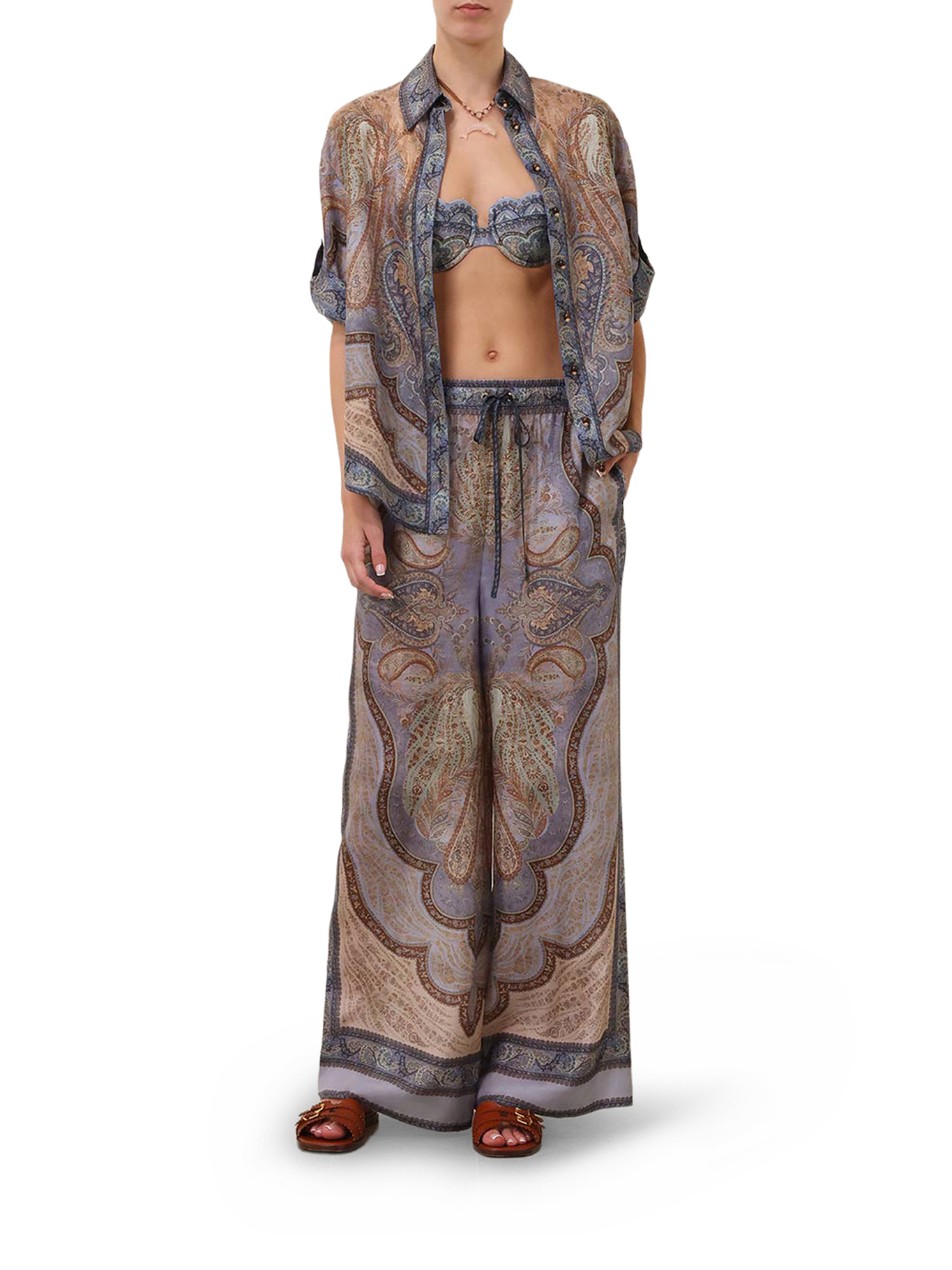 WANDERLUST PANTS 5580PRS262TPBL (ZIMMERMANN / パンツ ) | ZIMMERMANN (ジマーマン)(1)