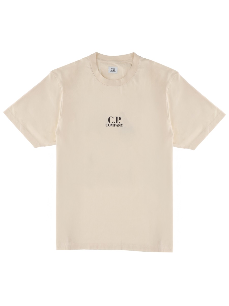 T-SHIRT WITH LOGO 19CMTS106A006586W402 (C.P. Company / Tシャツ・カットソー ) | C.P. Company (シーピーカンパニー)