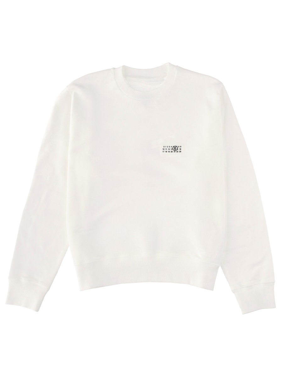 SWEATSHIRT WITH LOGO S62GU0143M25024101 (MM6 Maison Margiela / スウェット・フーディー ) | MM6 Maison Margiela (エムエムシックス)
