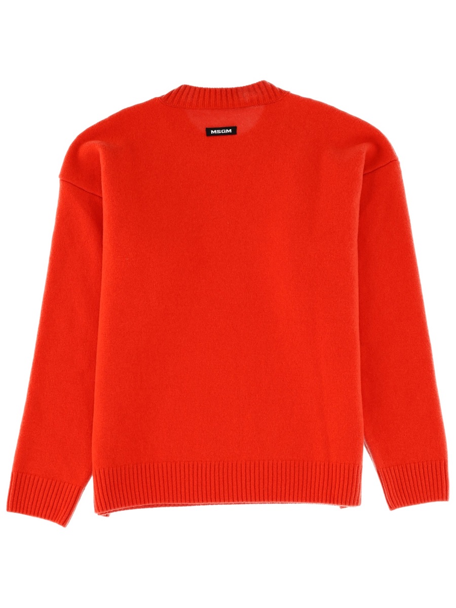 WOOL SWEATER 3940MM20825757918 (MSGM / ニット・セーター・カーディガン ) | MSGM (エムエスジーエム)(1)