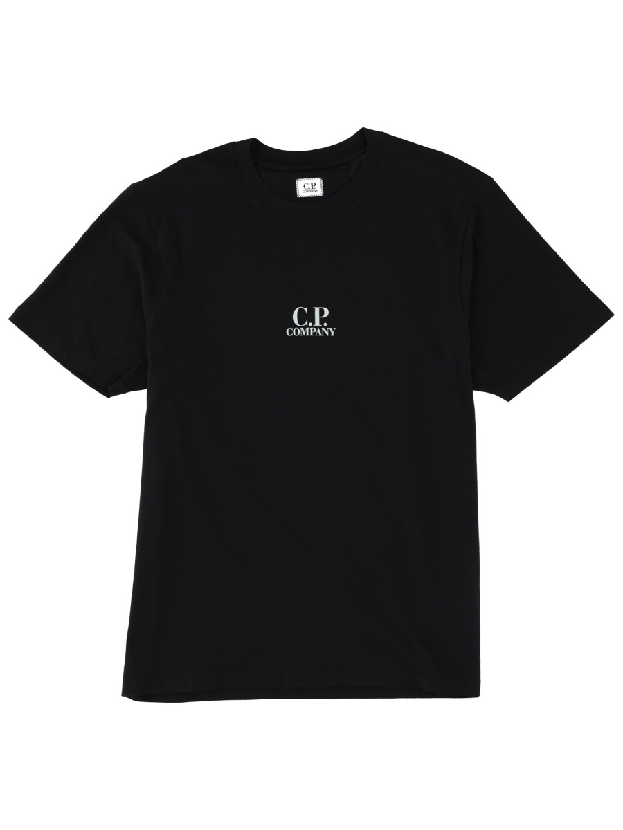 T-SHIRT WITH LOGO 19CMTS106A006586W999 (C.P. Company / Tシャツ・カットソー ) | C.P. Company (シーピーカンパニー)