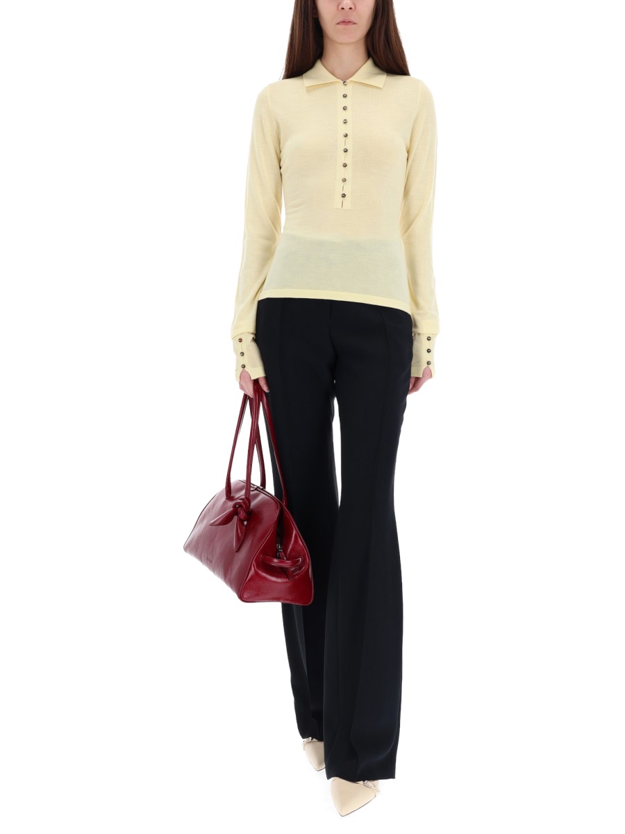 KNITTED POLO. POW00806AK00145205 (JACQUEMUS / ニット・セーター・カーディガン ) | JACQUEMUS (ジャックムス)(1)