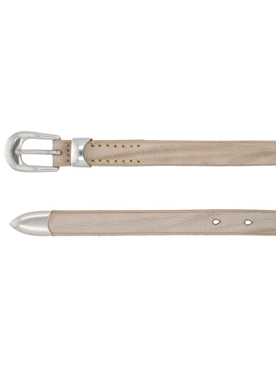 LEATHER BELT A4258CCWCHALKYWHITELEATHER (OUR LEGACY / ベルト・サスペンダー ) | OUR LEGACY (アワーレガシー)(2)