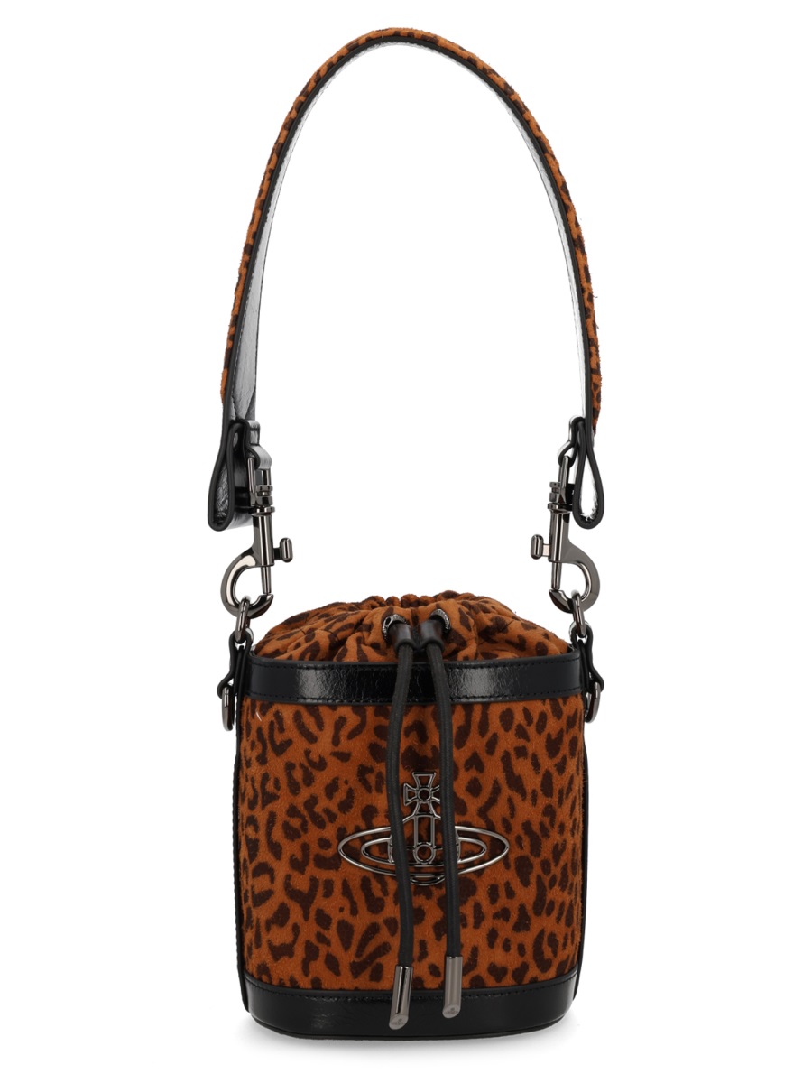 SMALL "KITTY" BUCKET BAG 4C030009WL00BYD201 (Vivienne Westwood / ハンドバッグ・ショルダーバッグ ) | Vivienne Westwood (ヴィヴィアン・ウェストウッド)