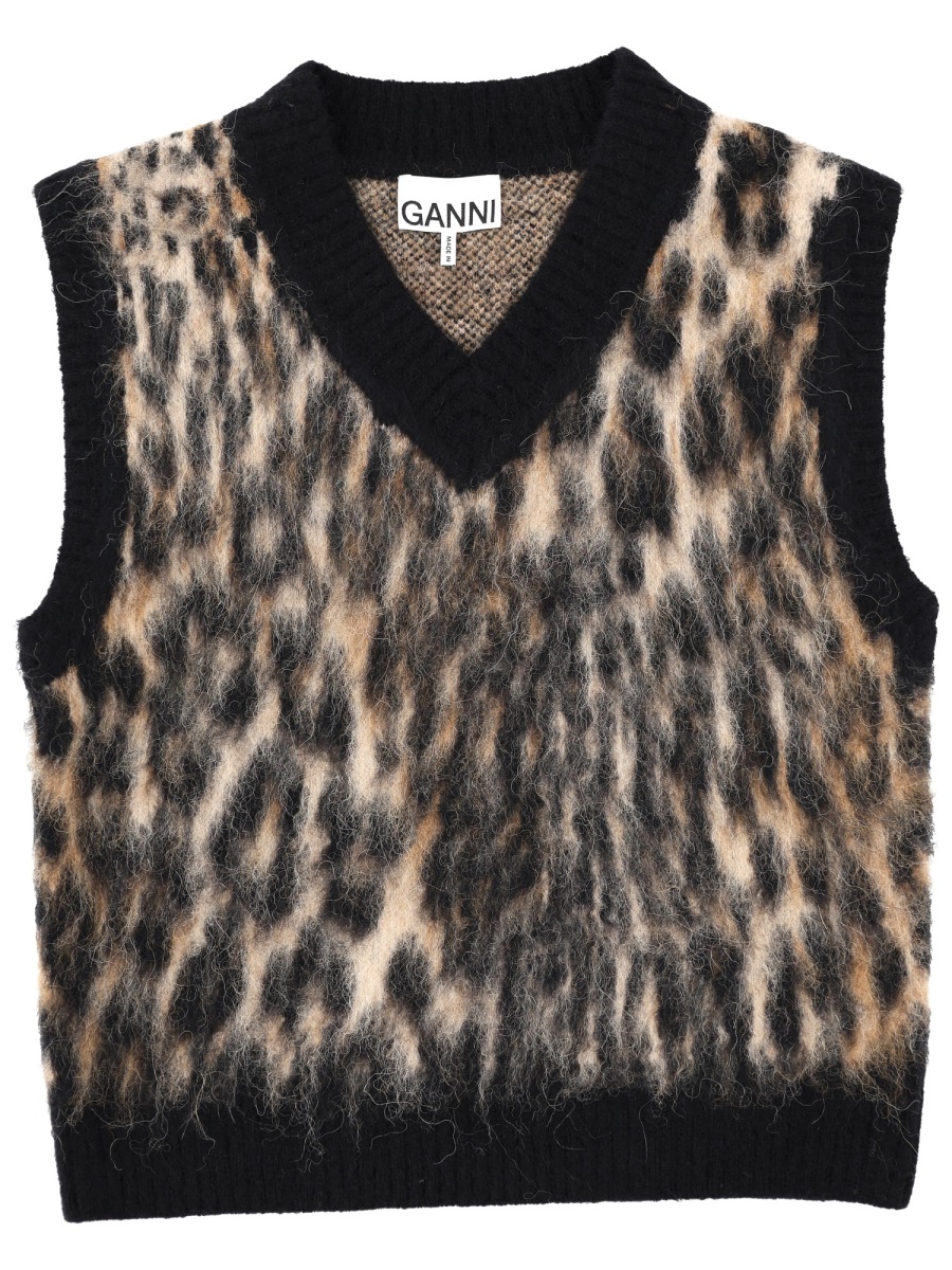WOOL VEST. K2663943 (GANNI / ベスト ) | GANNI (ガニー)