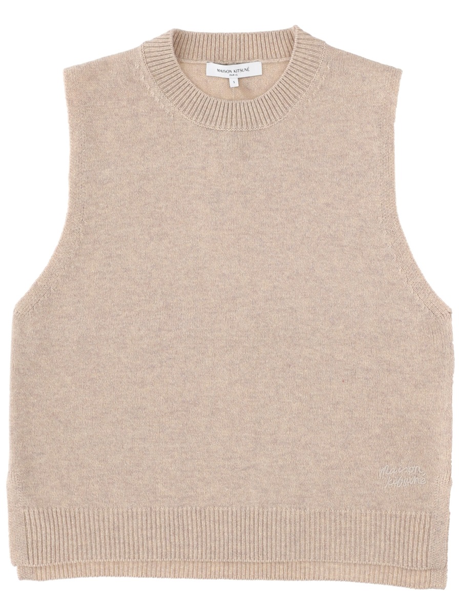 WOOL VEST PW00608KT1171H218 (Maison Kitsuné / ベスト ) | Maison Kitsuné (メゾン キツネ)