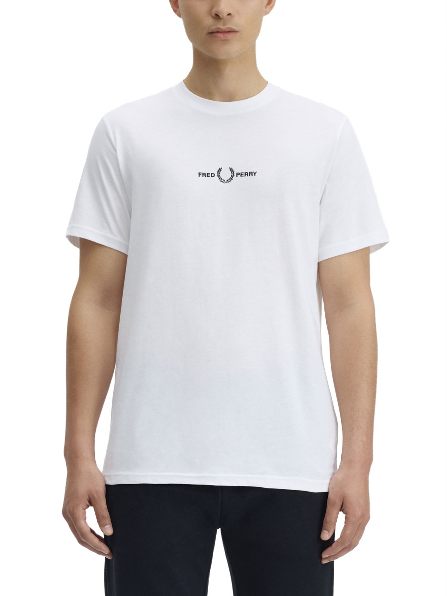T-SHIRT WITH LOGO FPM458056100 (FRED PERRY / Tシャツ・カットソー ) | FRED PERRY (フレッドペリー)(2)