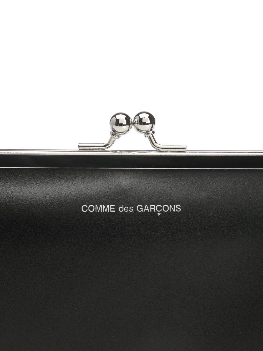 Large wallet with kiss closure SA0303KC1 (Comme Des Garçons Wallet / クラッチバッグ・ポーチ ) | Comme Des Garçons Wallet (コムデギャルソン ウォレット)(4)