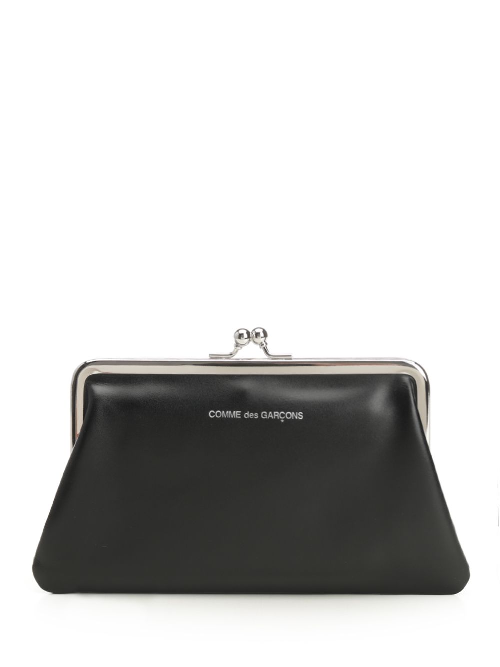 'Kiss Clasp' leather coin purse SA0302KC1 (Comme Des Garçons Wallet / クラッチバッグ・ポーチ ) | Comme Des Garçons Wallet (コムデギャルソン ウォレット)