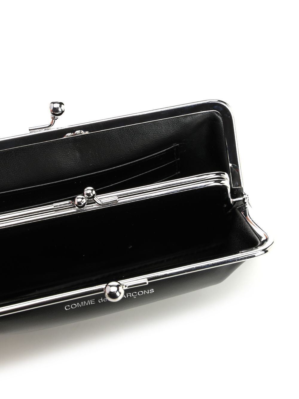 'Kiss Clasp' leather coin purse SA0302KC1 (Comme Des Garçons Wallet / クラッチバッグ・ポーチ ) | Comme Des Garçons Wallet (コムデギャルソン ウォレット)(3)