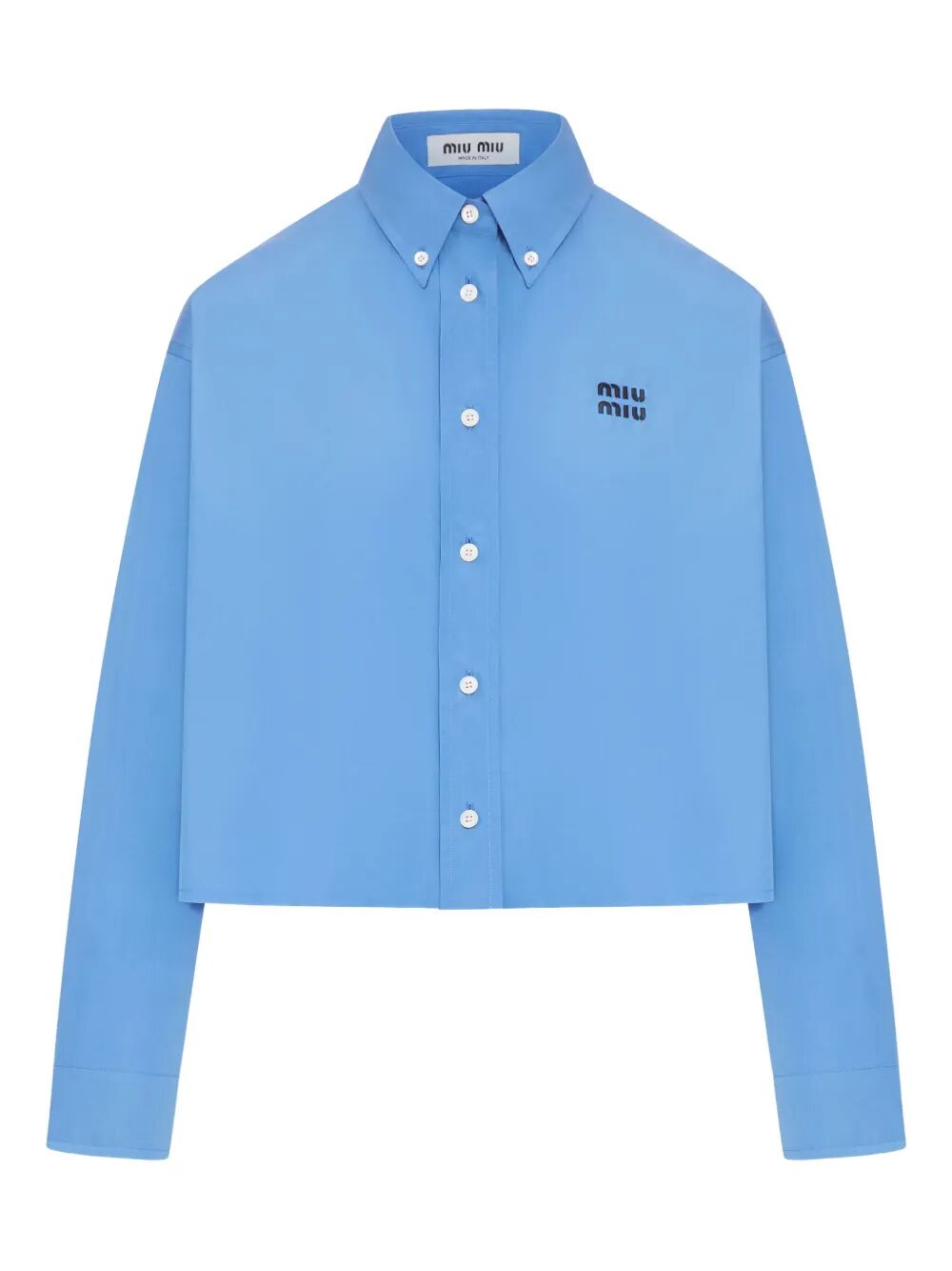 POPLIN BOXY SHIRT MK1659SOOO10RGF0237 (MIU MIU / シャツ・ブラウス ) | MIU MIU (ミュウミュウ)