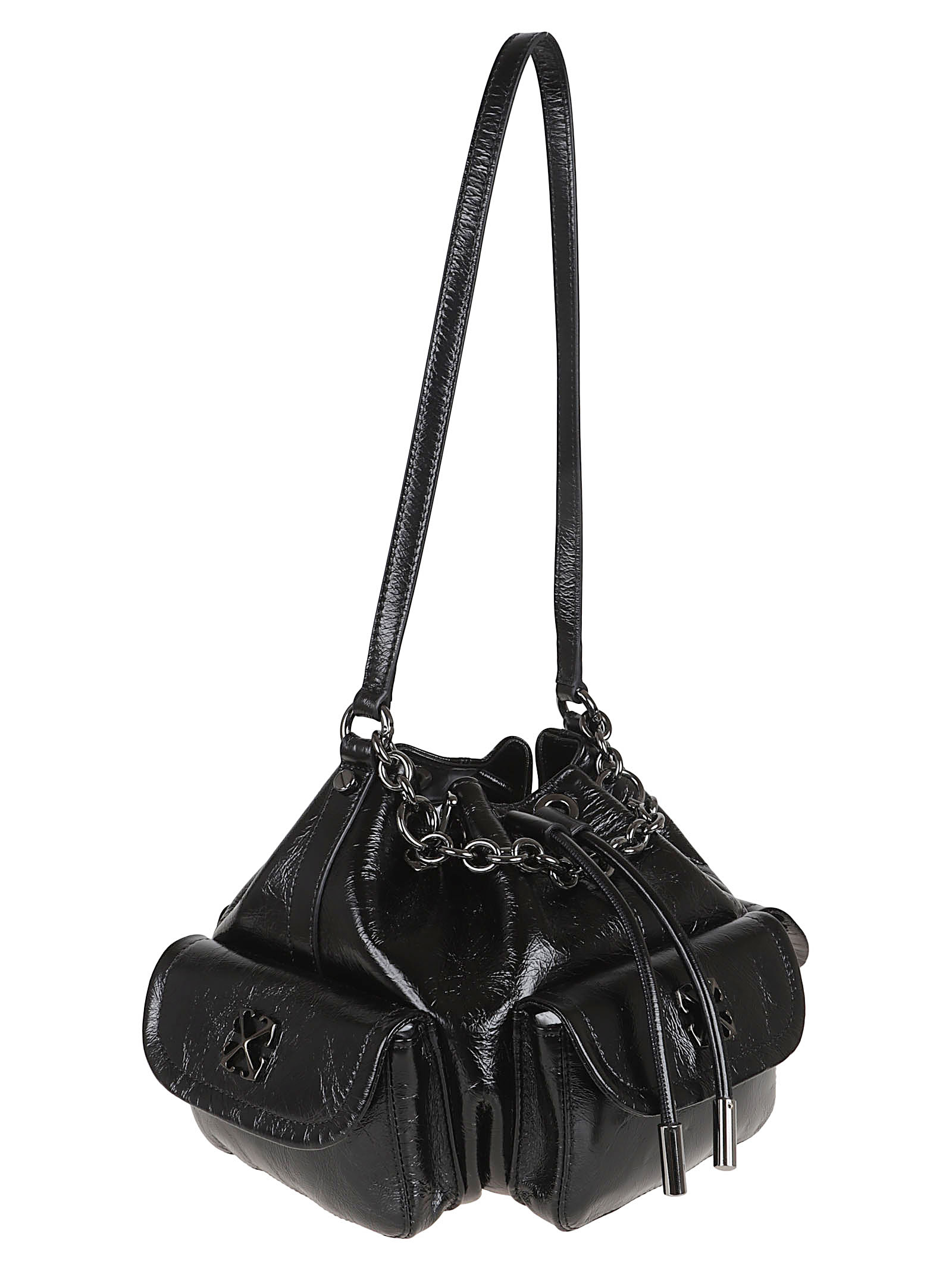 DUMBO.B BUCKET BAG OWMY002F25LEA0011000 (Off-White / ハンドバッグ・ショルダーバッグ ) | Off-White (オフホワイト)(2)