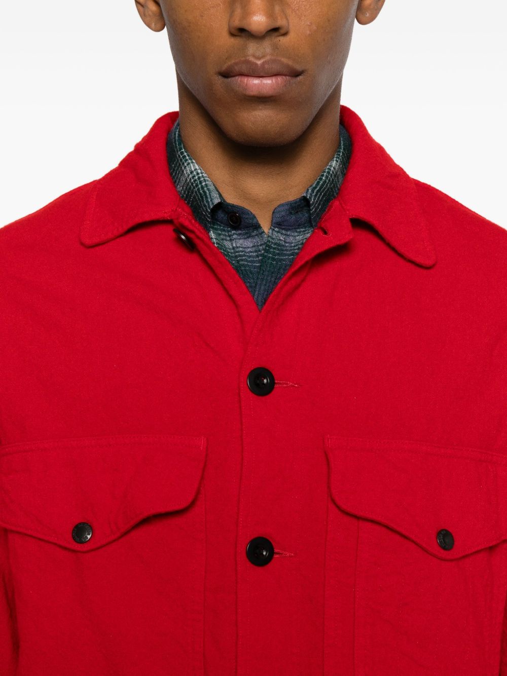 JUNYA WATANABE X FILSON Jackets Red WPJ0080512 (JUNYA WATANABE / カジュアルジャケット ) | JUNYA WATANABE (ジュンヤ ワタナベ)(4)