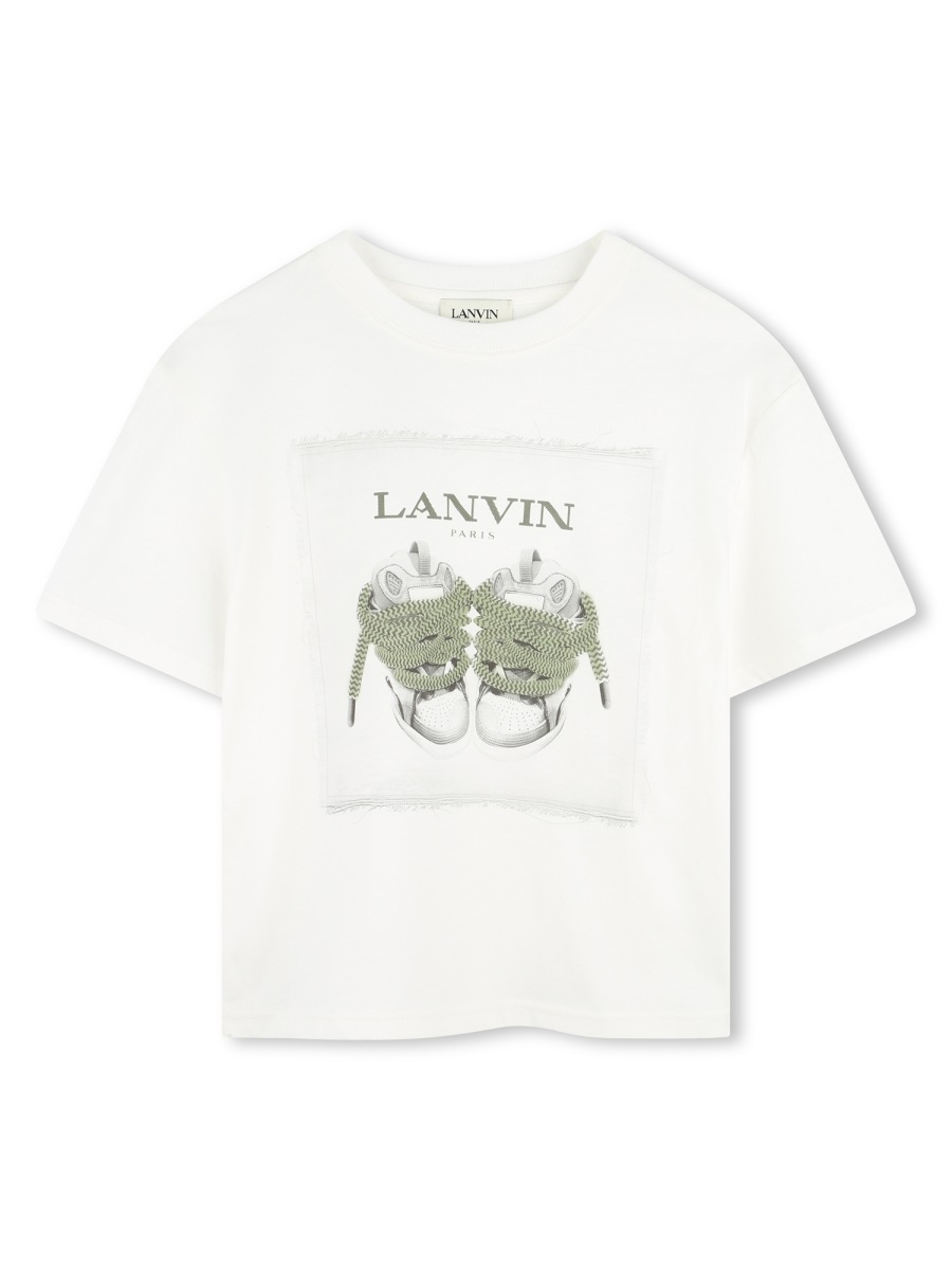 T-SHIRT WITH LOGO N30285K117 (LANVIN / Tシャツ・カットソー ) | LANVIN (ランバン)