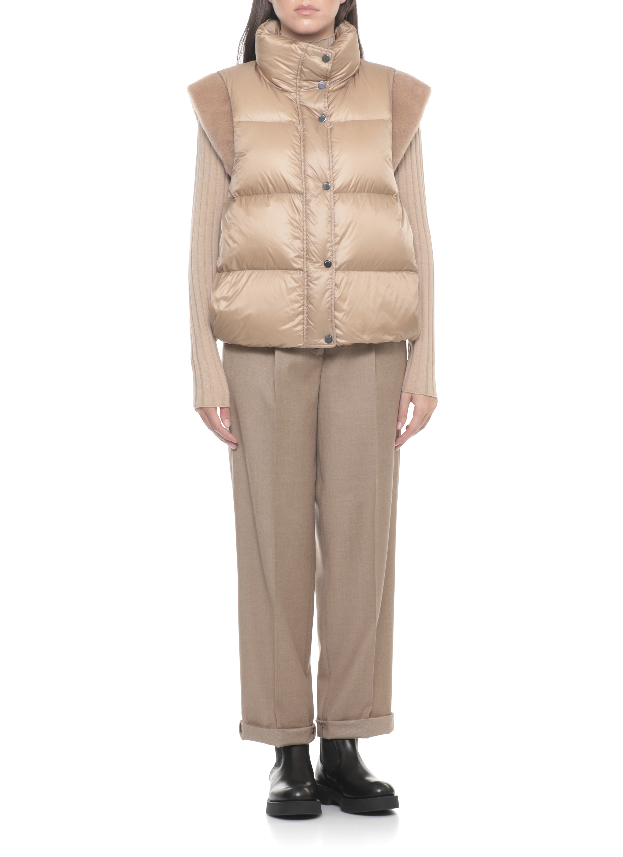 Peserico Jackets Beige S034522200M46M (PESERICO / ベスト ) | PESERICO (ペセリコ)(1)