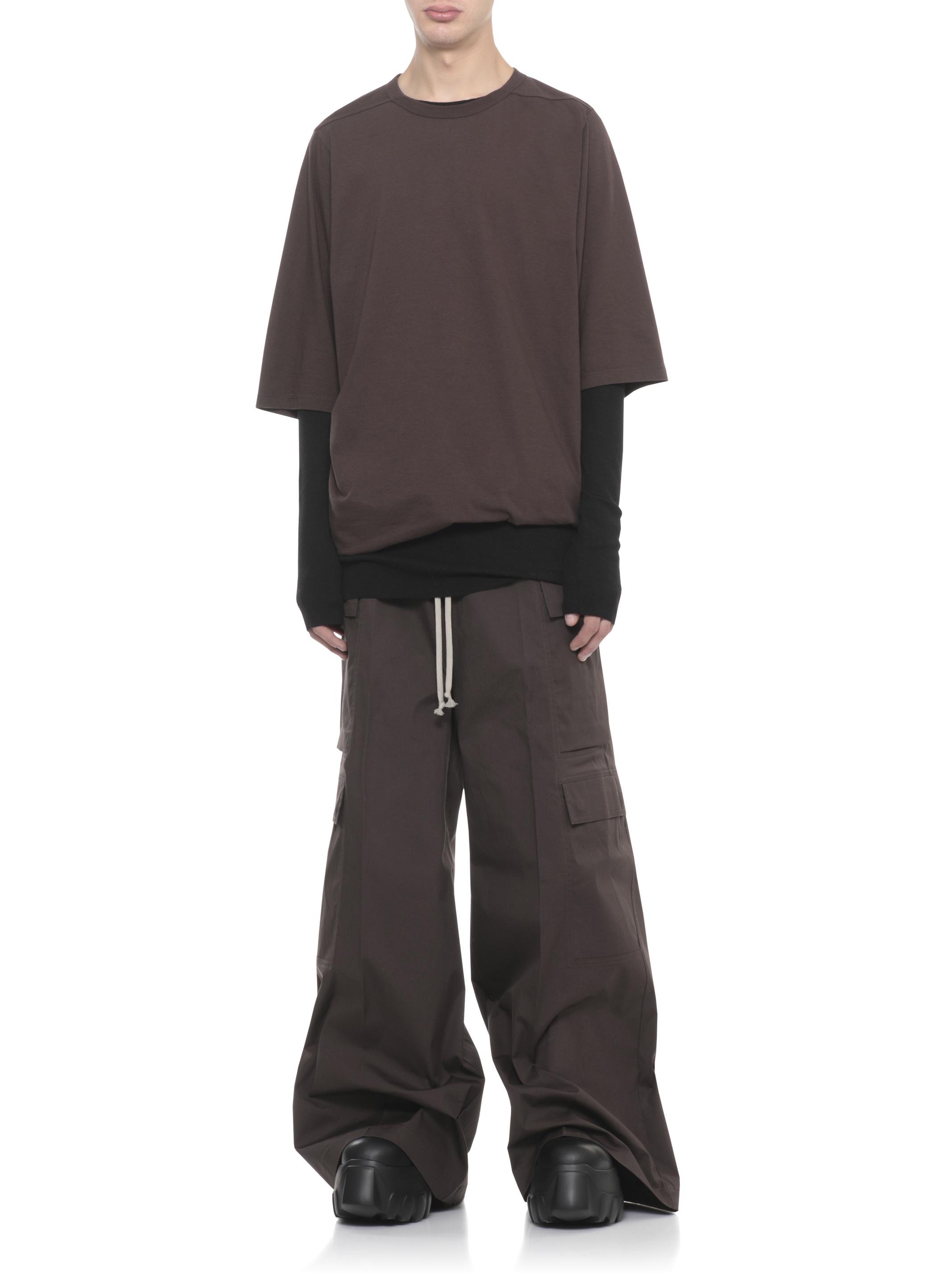 Rick Owens Trousers Grey RU02E1339TE78 (Rick Owens / パンツ ) | Rick Owens (リック オウエンス)(4)