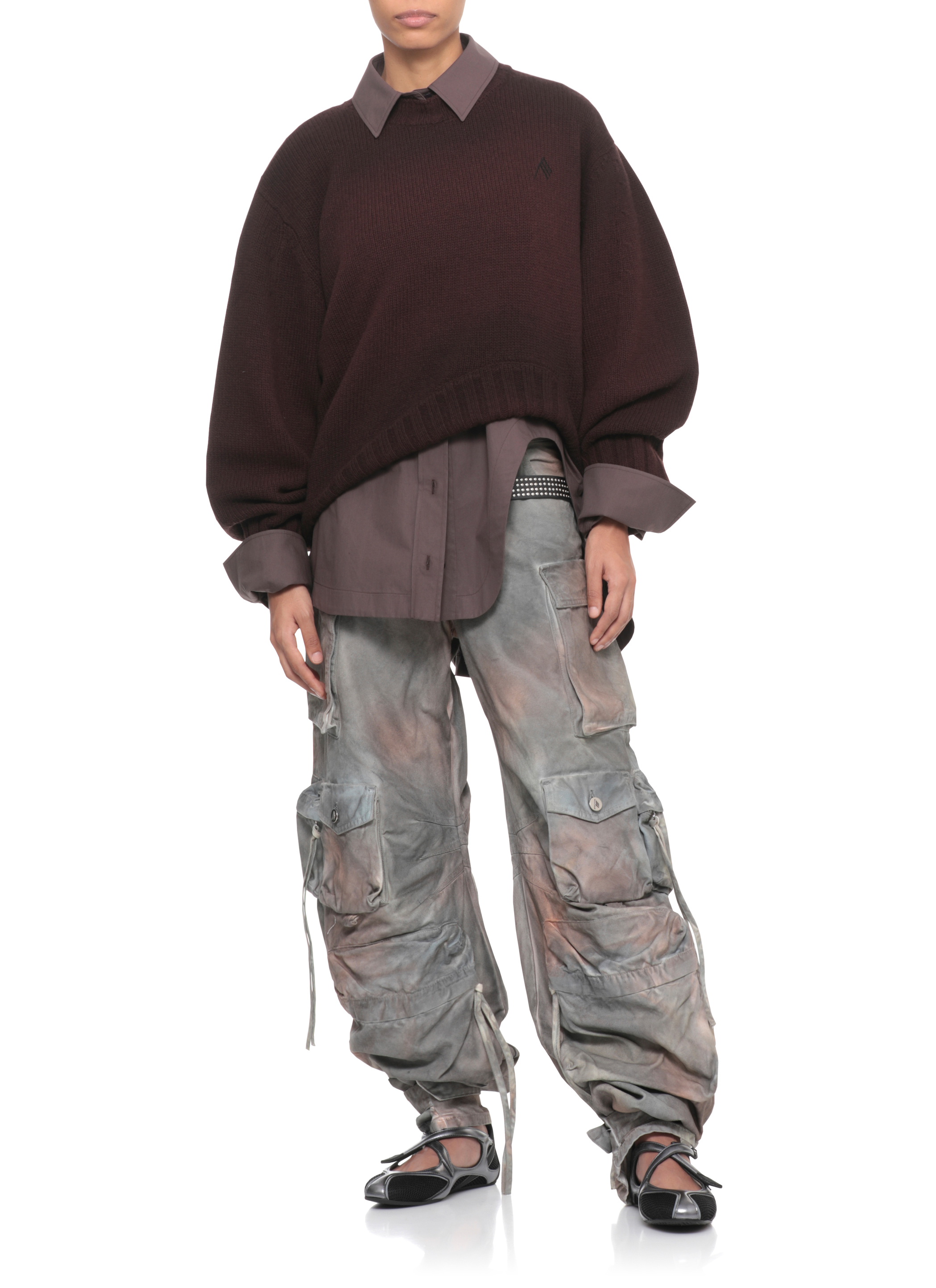 The Attico Jeans Grey 251WCP00084DDD109TR829 (THE ATTICO / ジーンズ ) | THE ATTICO (ジ・アティコ)(1)