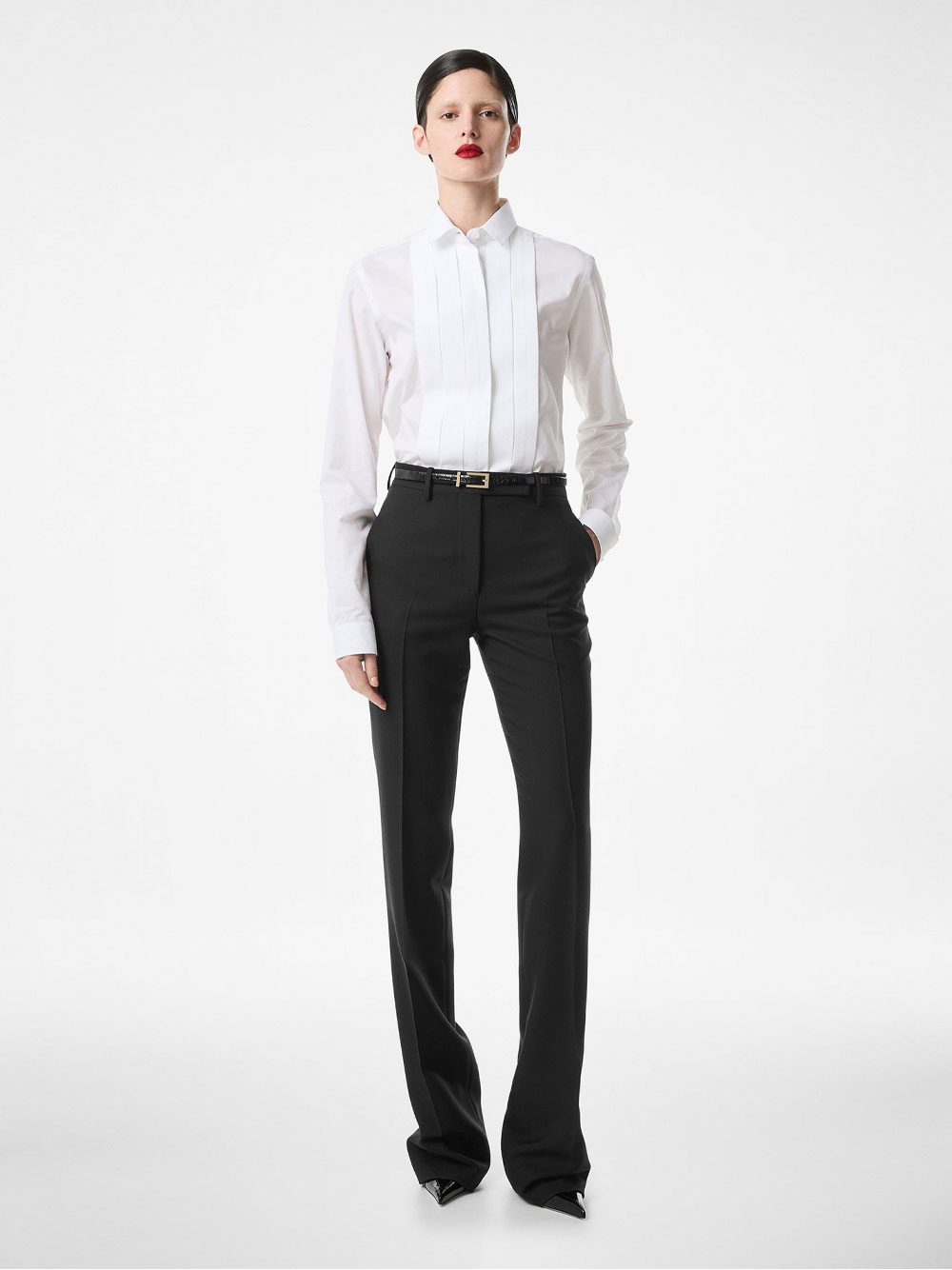 COTTON VOILE SHIRT CA3324FAX1572AW002 (TOM FORD / シャツ・ブラウス ) | TOM FORD (トムフォード)(1)