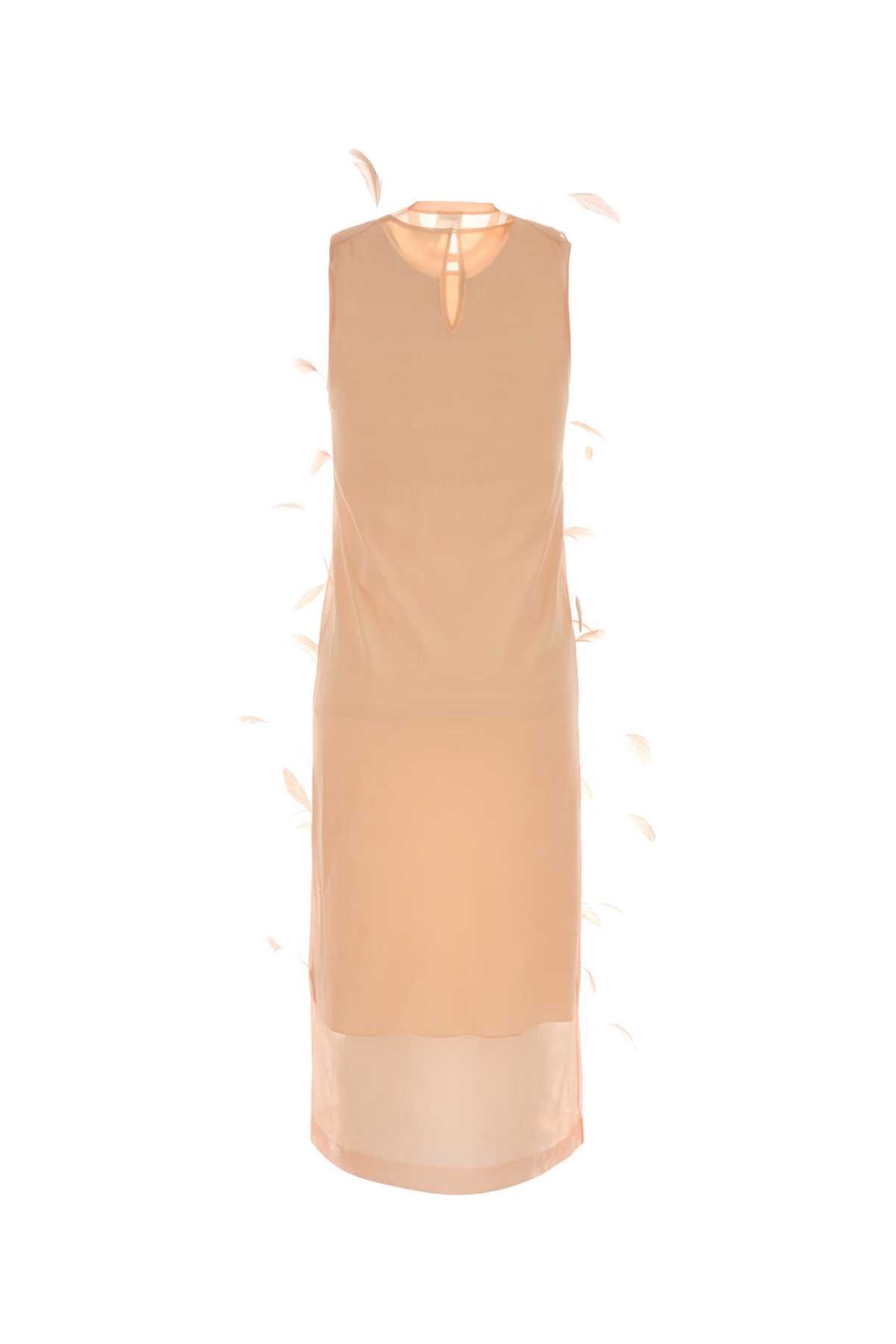 Salmon silk dress J03CT0548J16141679 (Jil Sander / ワンピース・ドレス・オールインワン ) | Jil Sander (ジルサンダー)(1)