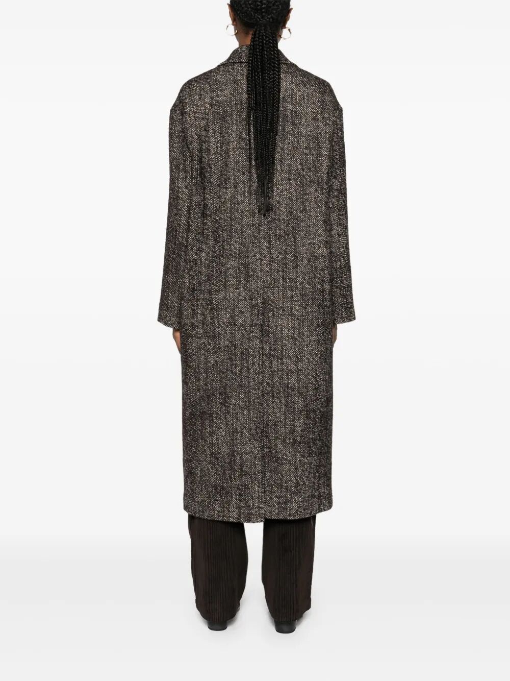 LINDEN DOUBLE-BREASTED WOOL COAT LINDEN340319EM871 (TAGLIATORE / コート ) | TAGLIATORE (タリアトーレ)(2)