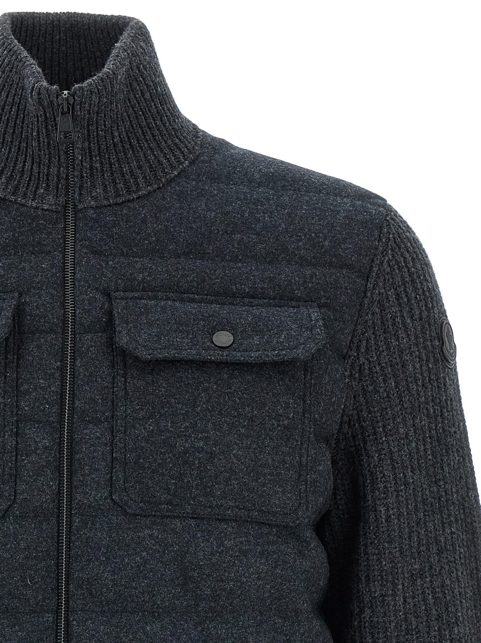 Padded cardigan K20919B00047M1115989 (Moncler / ニット・セーター・カーディガン ) | Moncler (モンクレール)(2)